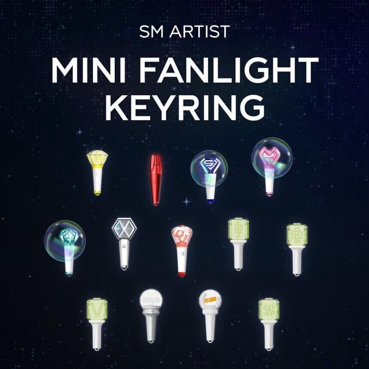MINI FANLIGHT KEYRING