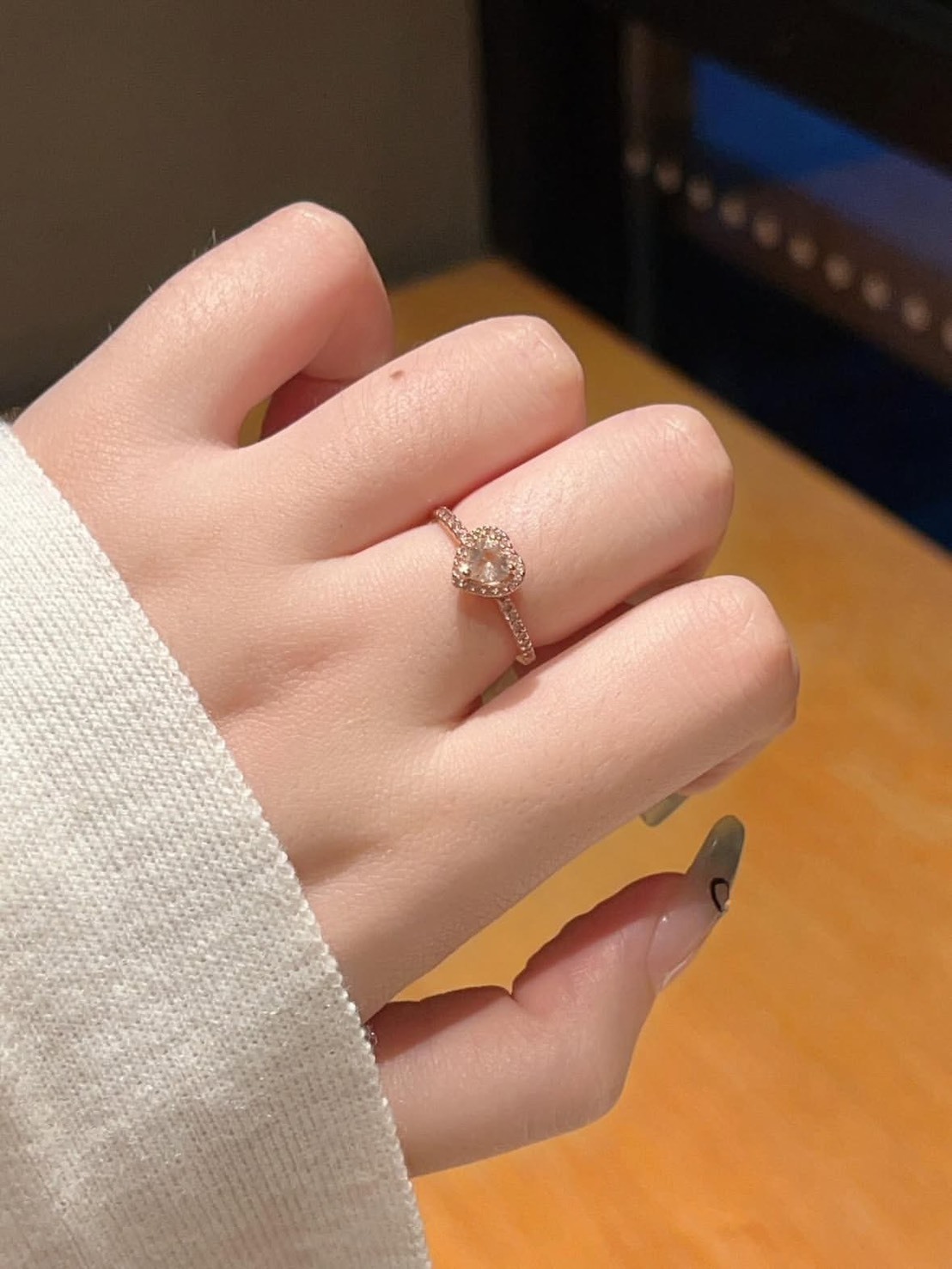 <七夕禮物🎁> Pandora 心型戒指