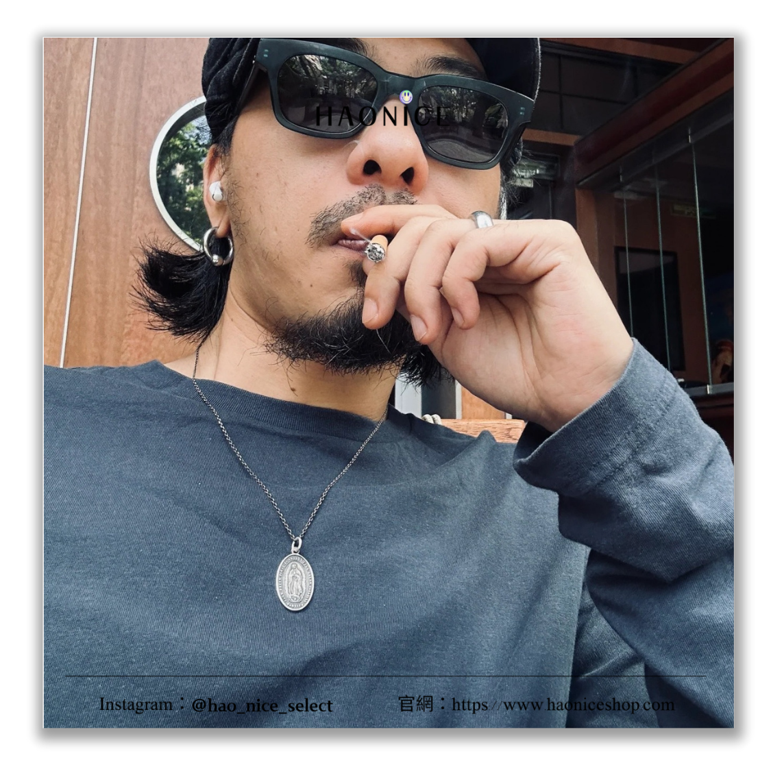 【HAO NICE】100%正品 Wacko Maria🔥硬幣聖母像項鍊 925純銀 吊墜 銀飾