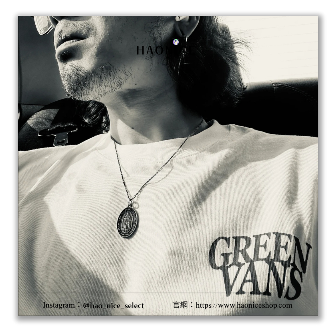 【HAO NICE】100%正品 Wacko Maria🔥硬幣聖母像項鍊 925純銀 吊墜 銀飾