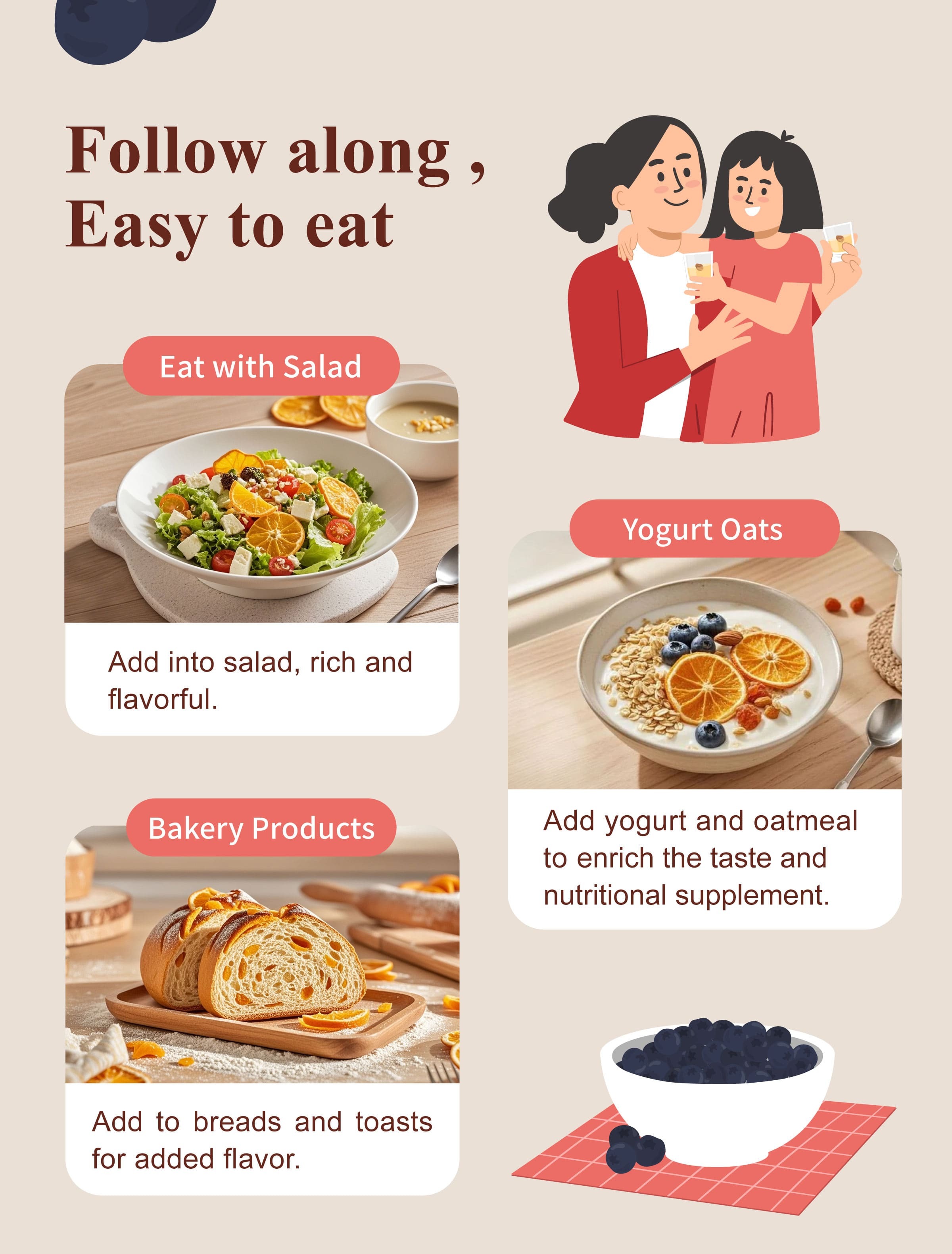 How to Use Dengyi Dried Blueberries