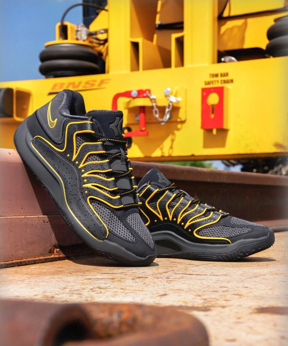 男鞋 NIKE KD18 EP 李小龍 黑黃 氣墊 實戰 緩震 透氣 籃球鞋 運動鞋【HV1991-002】NIKEKD