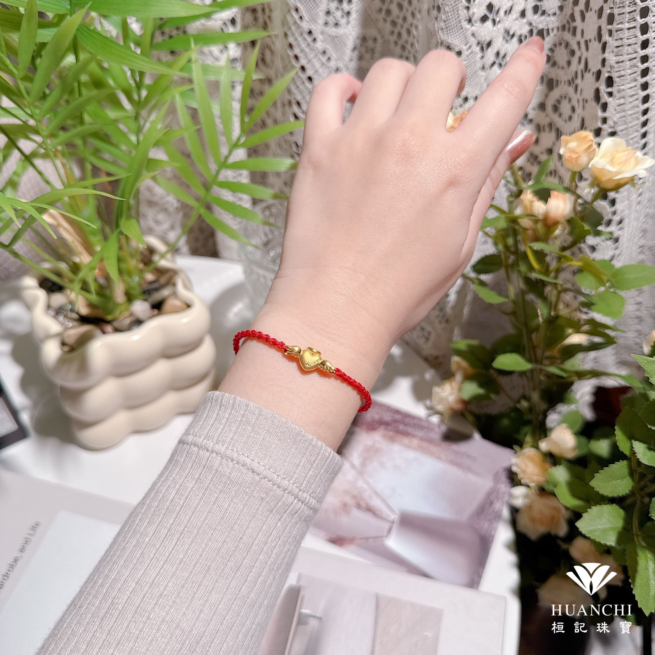 星月相惜/法式蕾絲/愛心引力/天使小甜心/無限的愛(水晶) 編織金手鍊