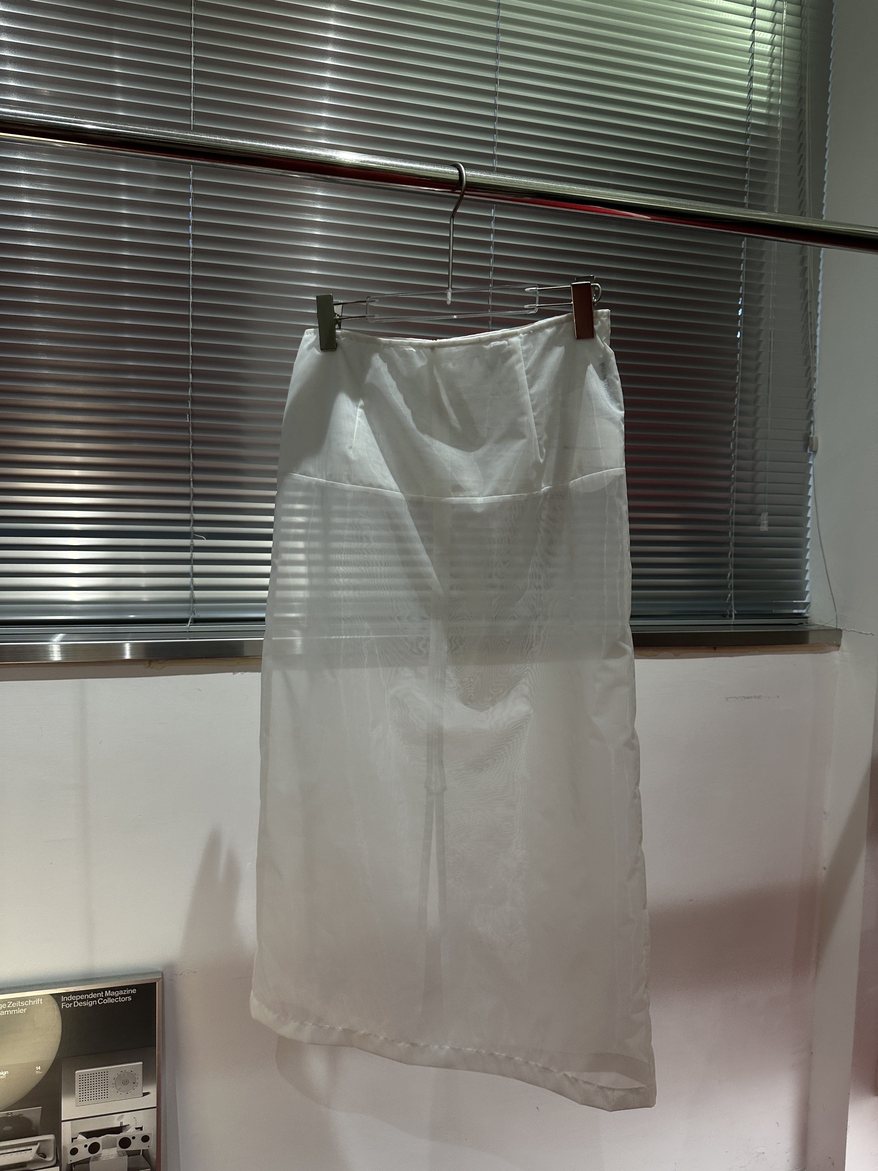 PDD archive SK112 chiffon mesh skirt