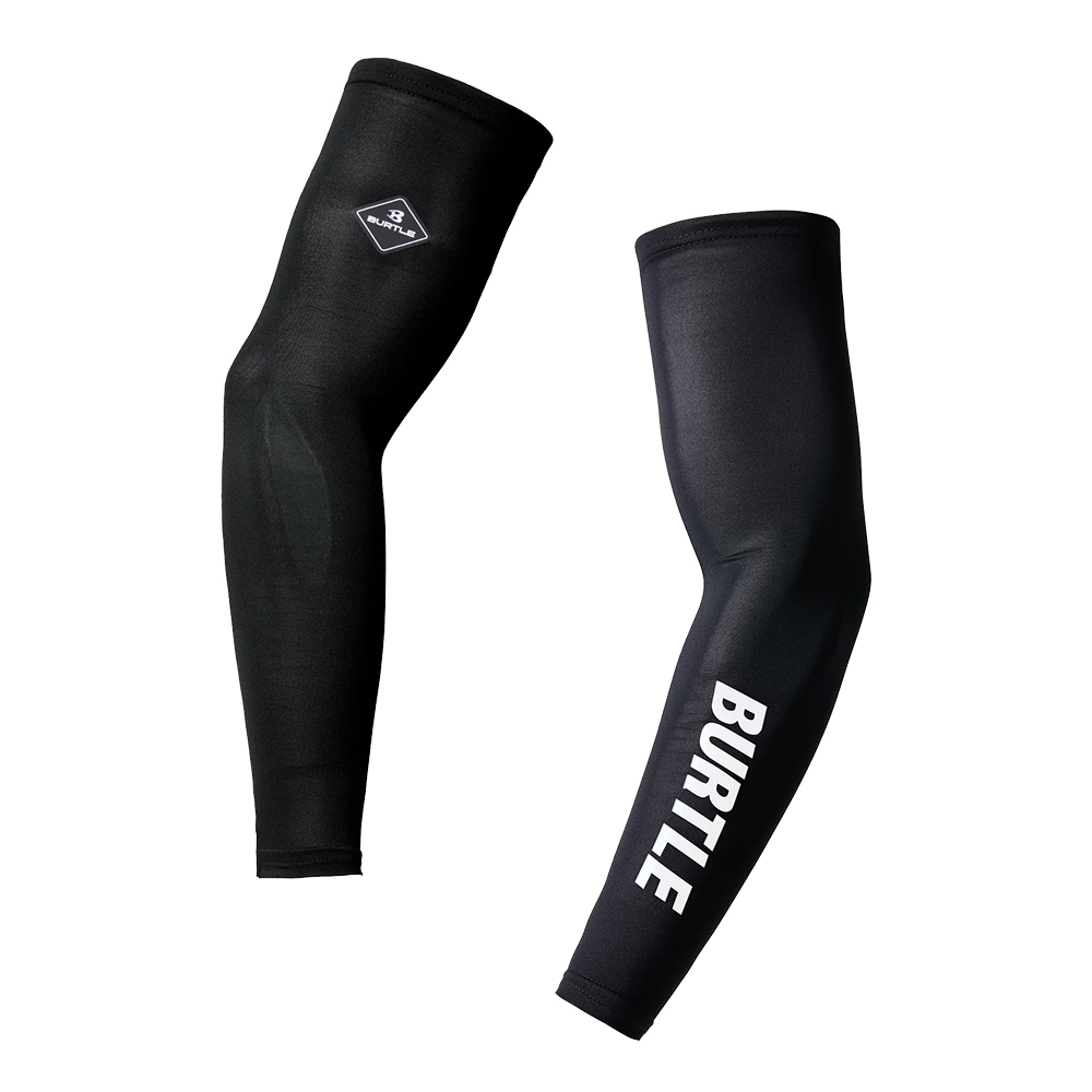 BURTLE 4072-29 涼感袖套 黑×白