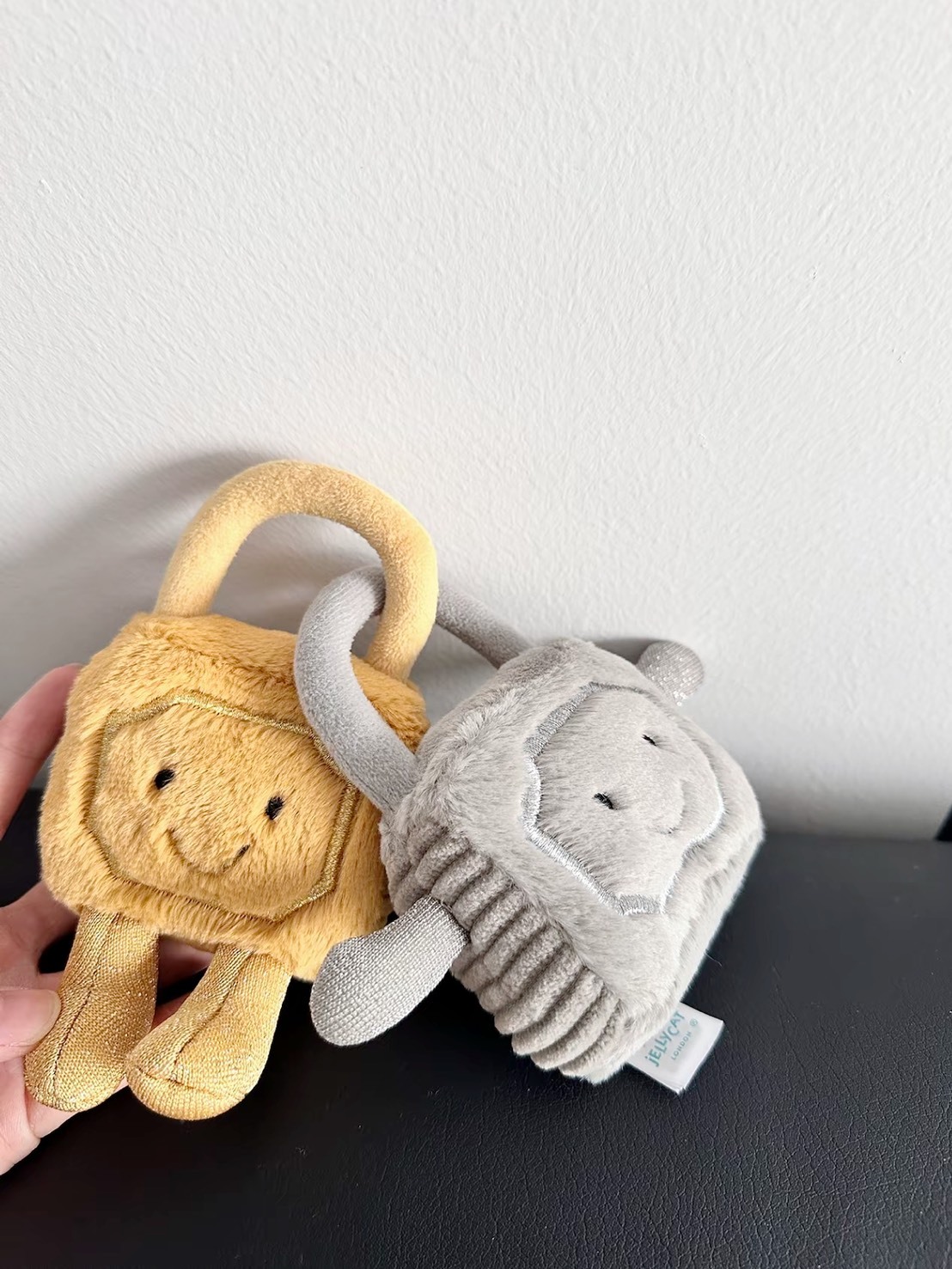 JELLYCAT 情人節系列 同心鎖 毛絨公仔