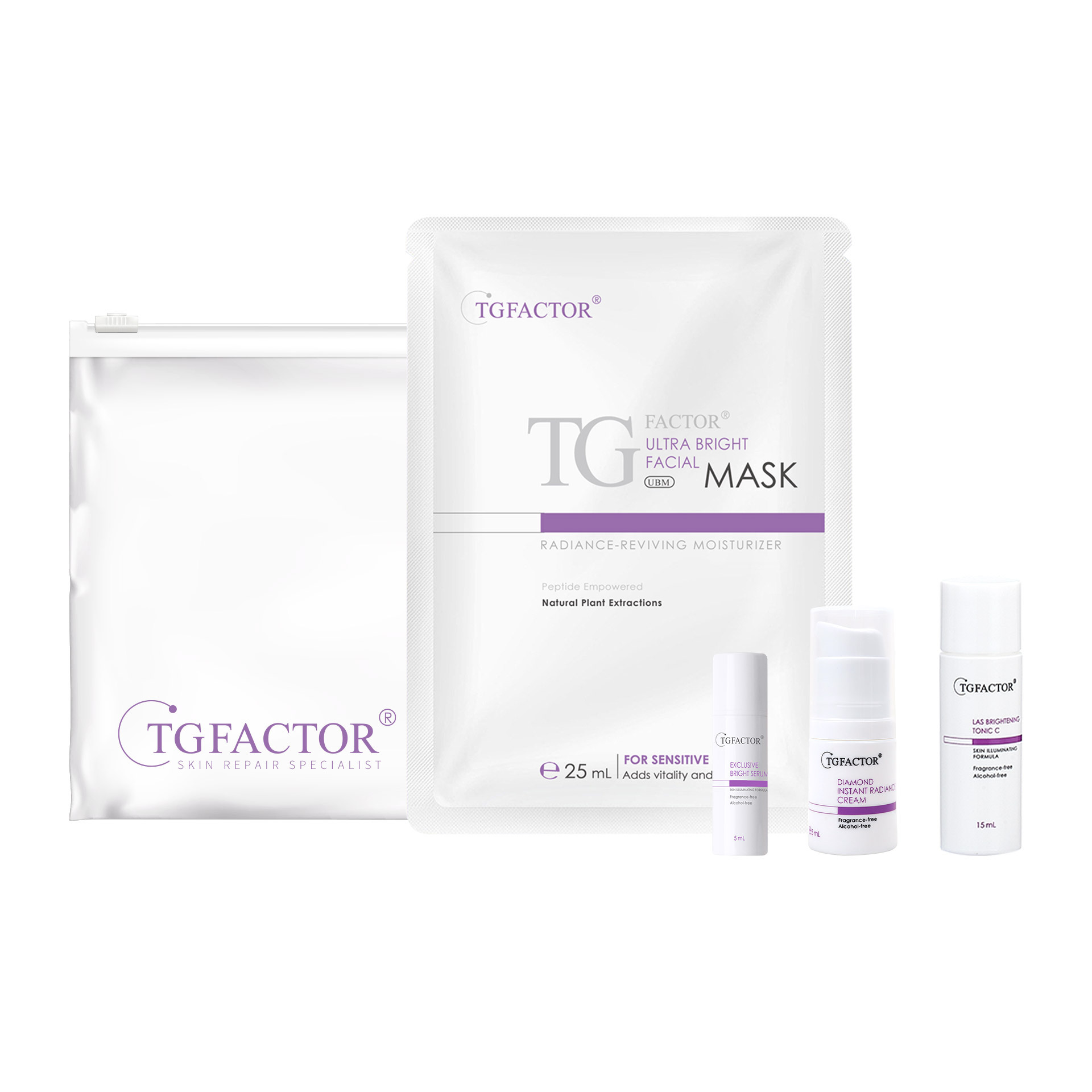 特潤鑽白修護旅行組