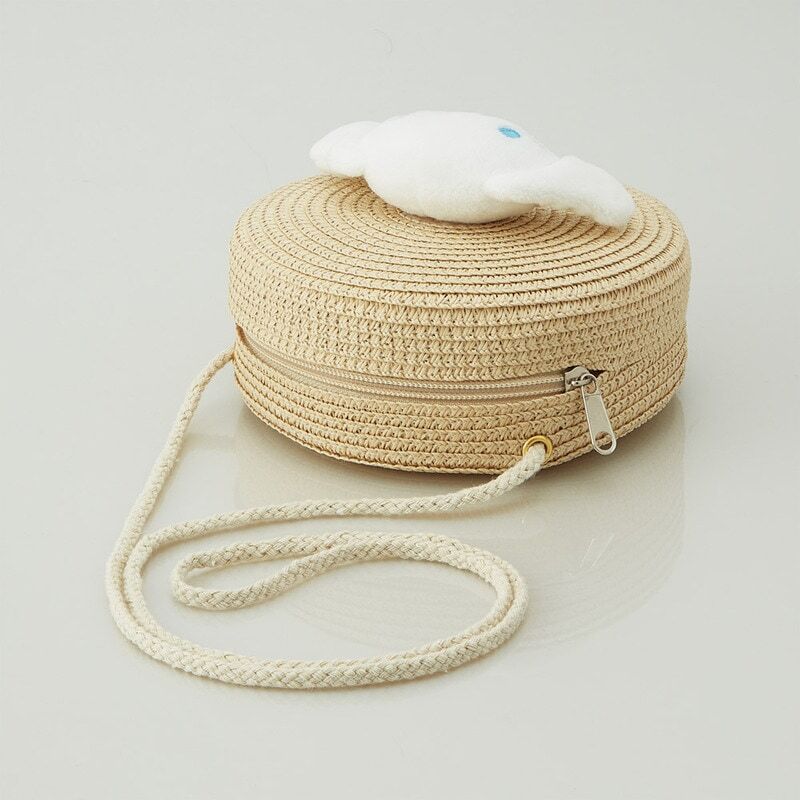 Cinnamoroll 圓形草編包