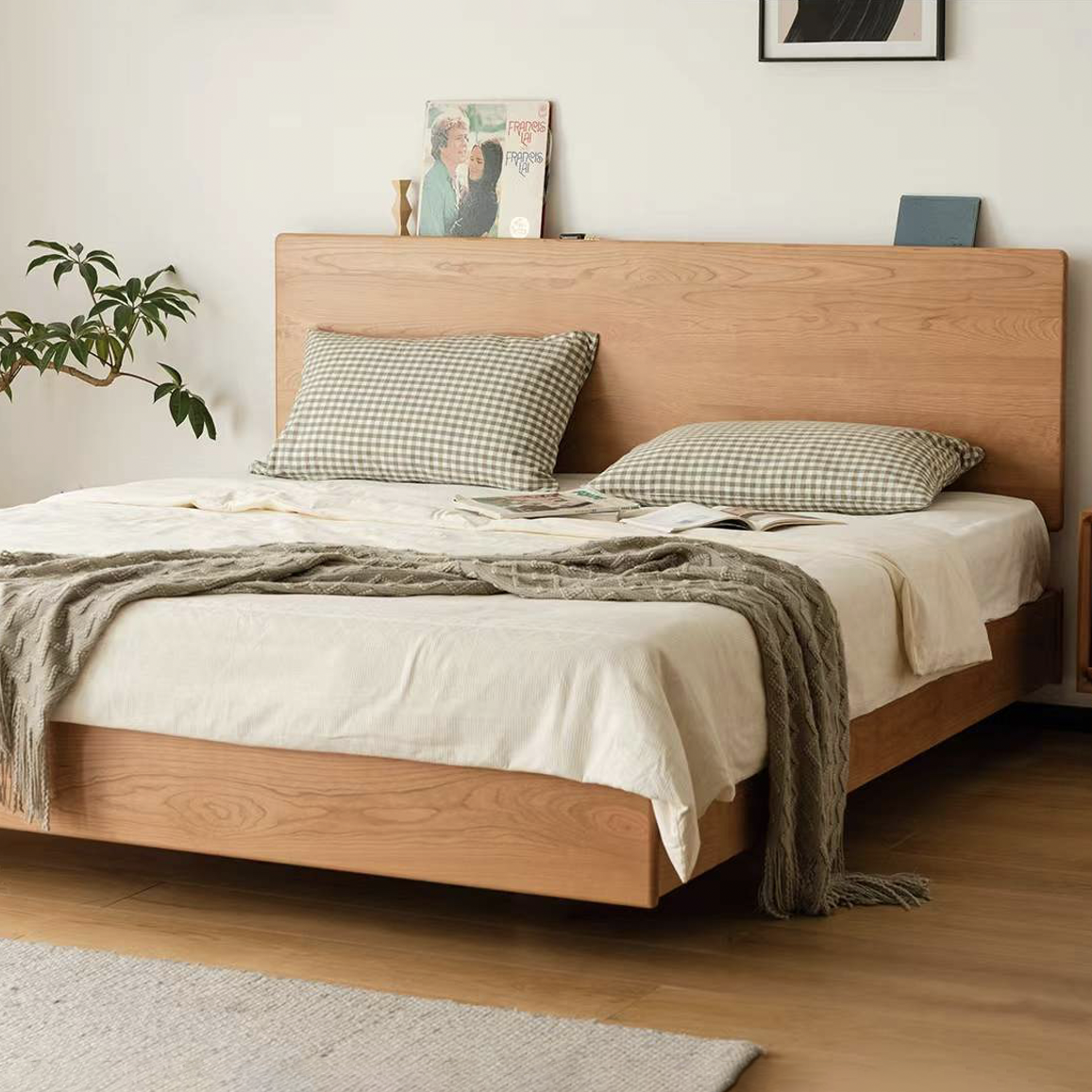 〖特惠款〗實木懸浮床架 FP-0129