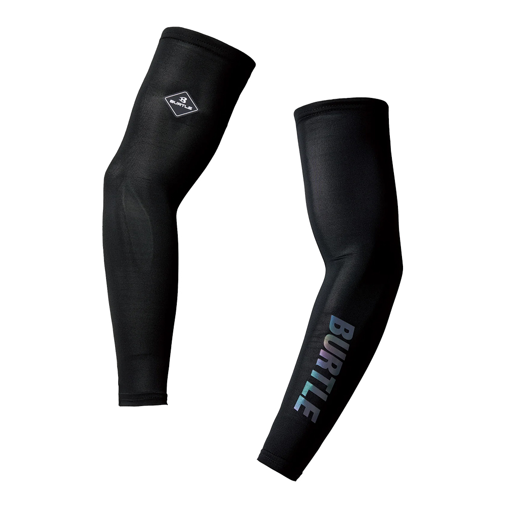 BURTLE 4072-97 涼感袖套 黑×炫彩