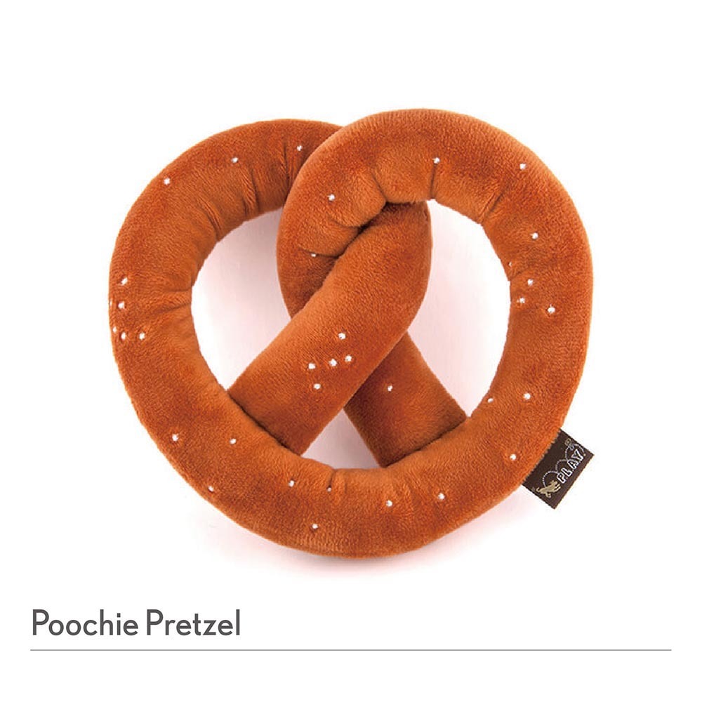 P.L.A.Y DOG PLUSH TOY - Poochie Pretzel