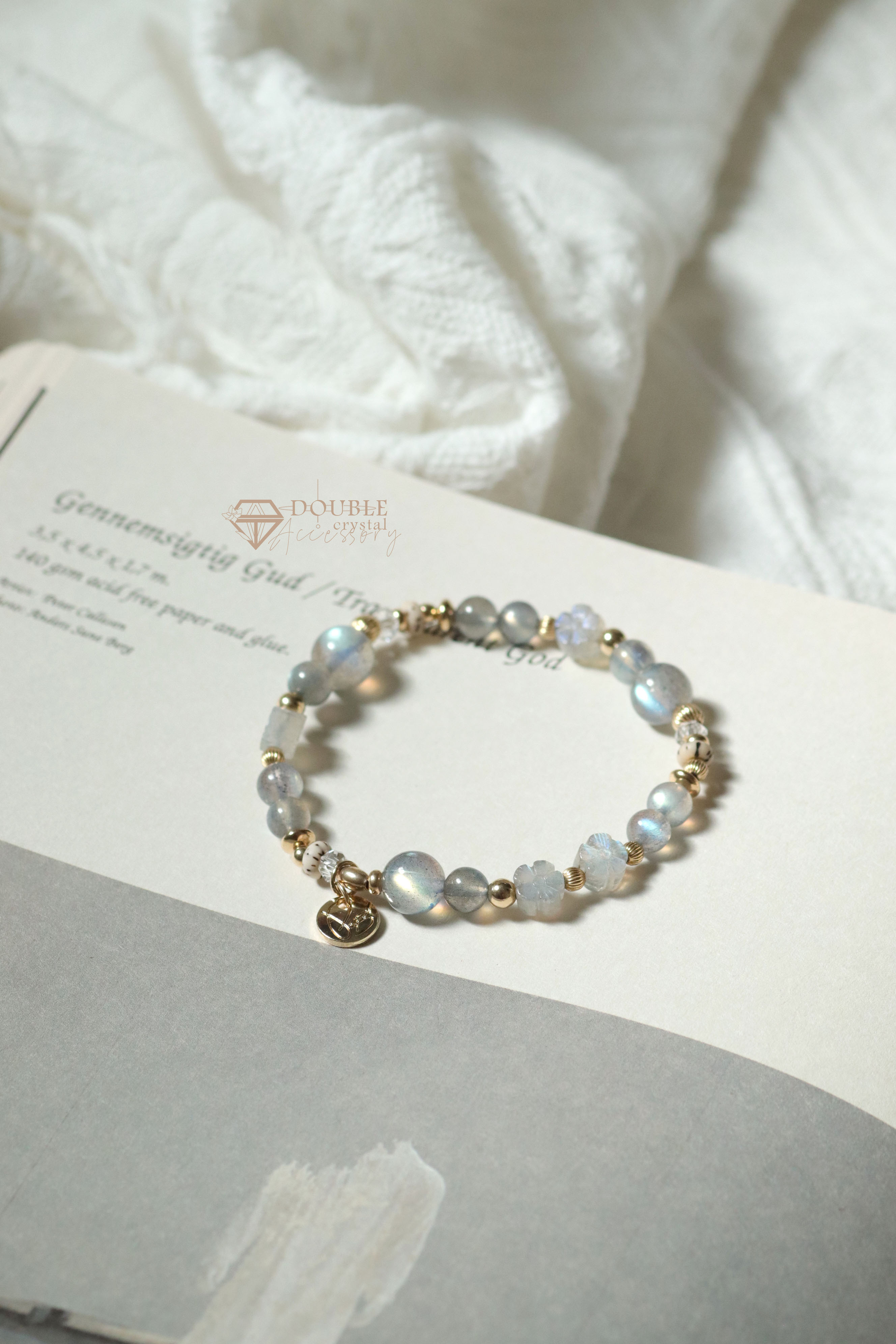 花在靜光|有錢花|：拉長石花花．星月菩提