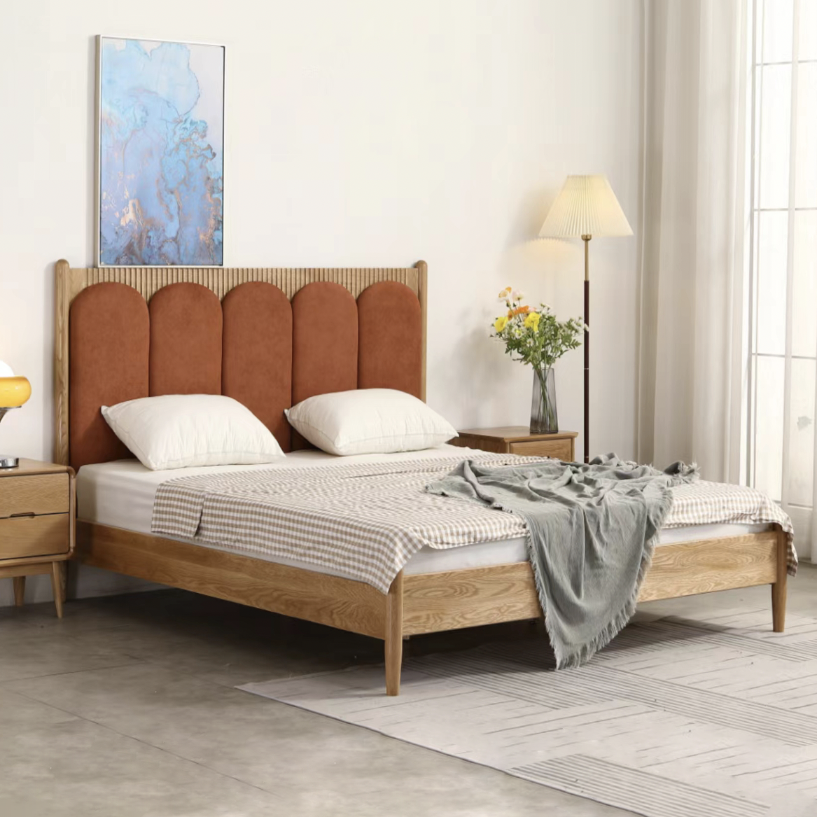 〖特惠款〗公主實木床架 FP-0131