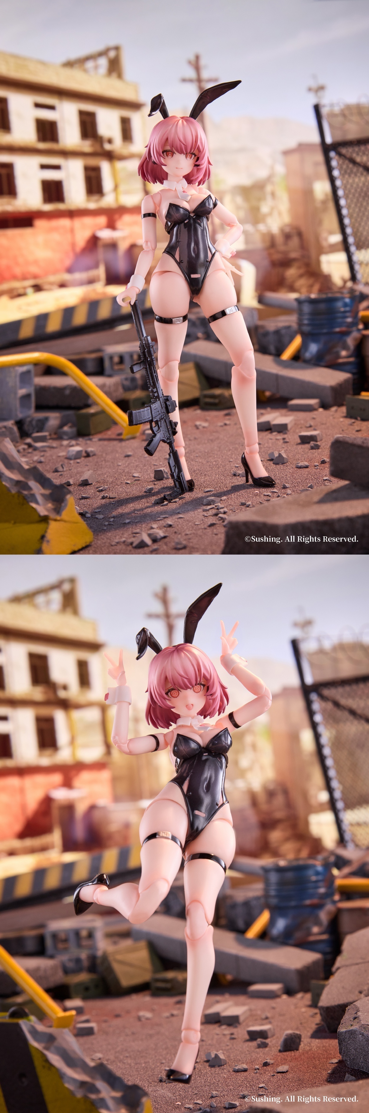 溯行Sushing 1/12 兔子快速反應小隊 突擊手 蓓爾嘉 BELKA (附特典)