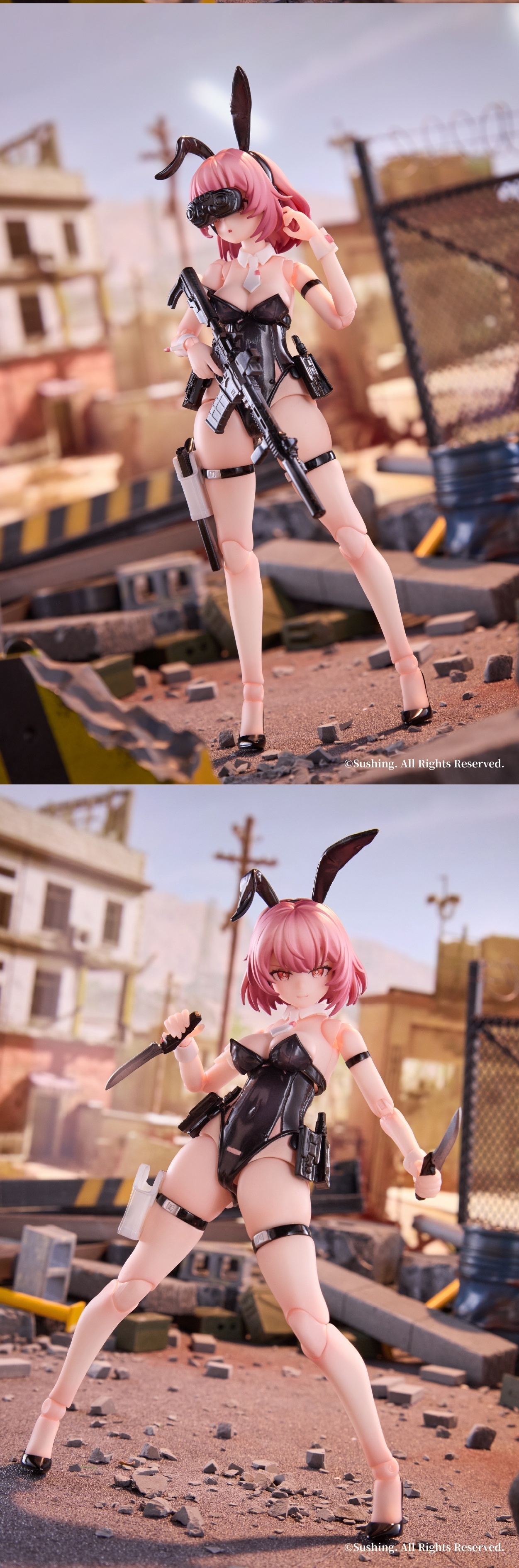 溯行Sushing 1/12 兔子快速反應小隊 突擊手 蓓爾嘉 BELKA (附特典)