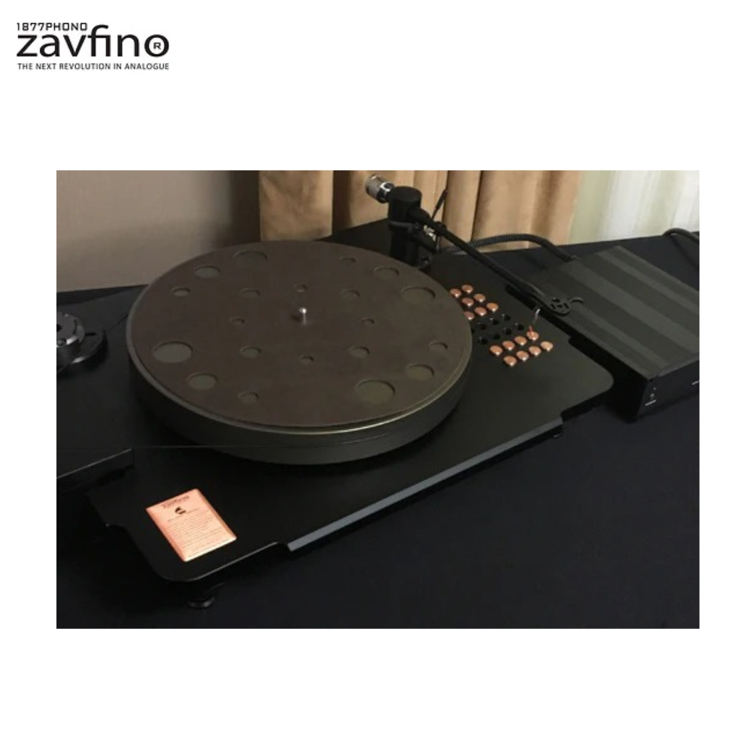 Zavfino 仿舊皮革唱片墊｜雅詠音響