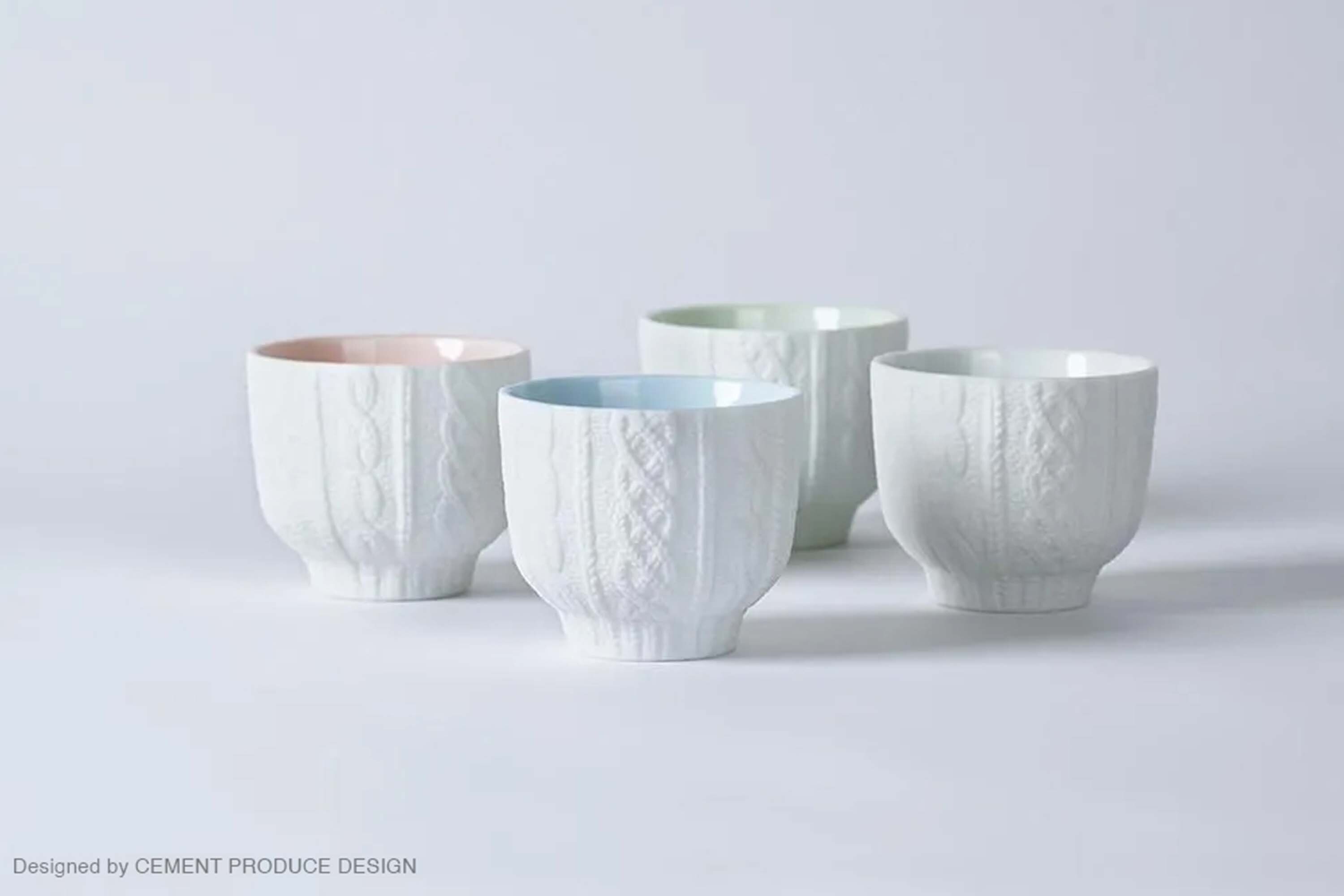 適合各種季節使用冷熱飲、或是承裝甜點、放些花藝裝飾點綴居家的日本陶瓷材質杯子