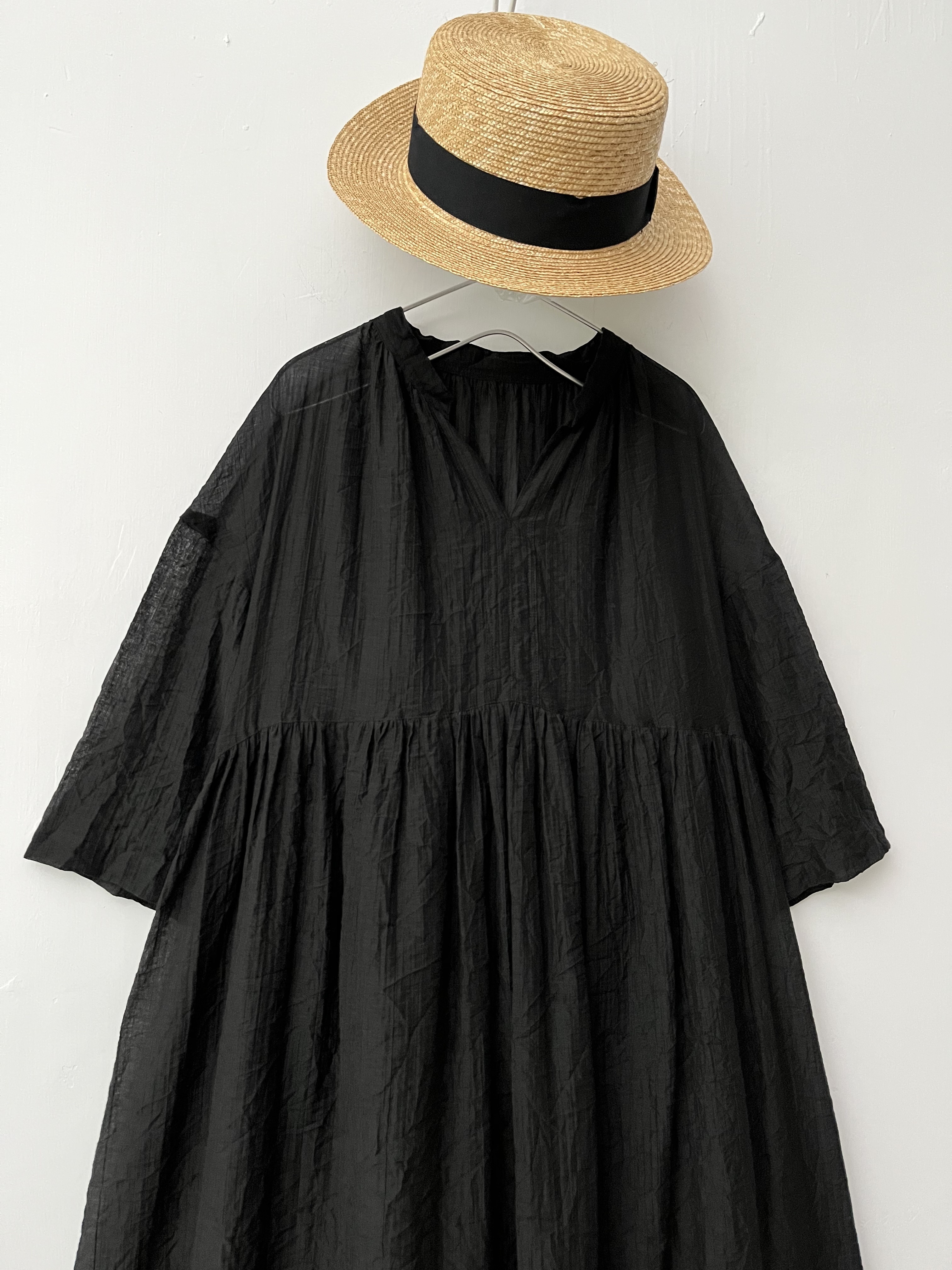 日本製yuni黑色小企領ops