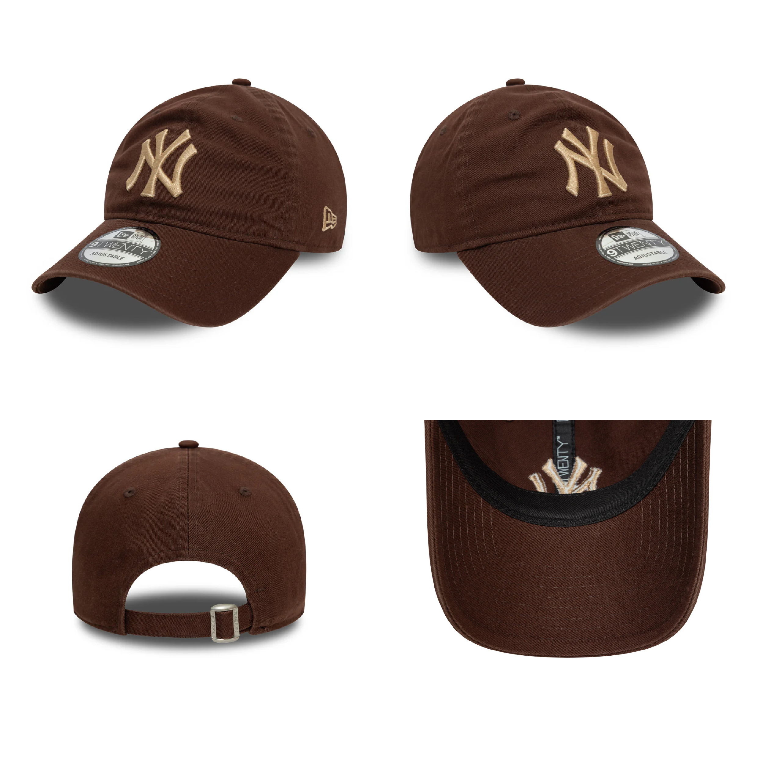 New Era 920 Neutral Washed 刺繡棒球帽