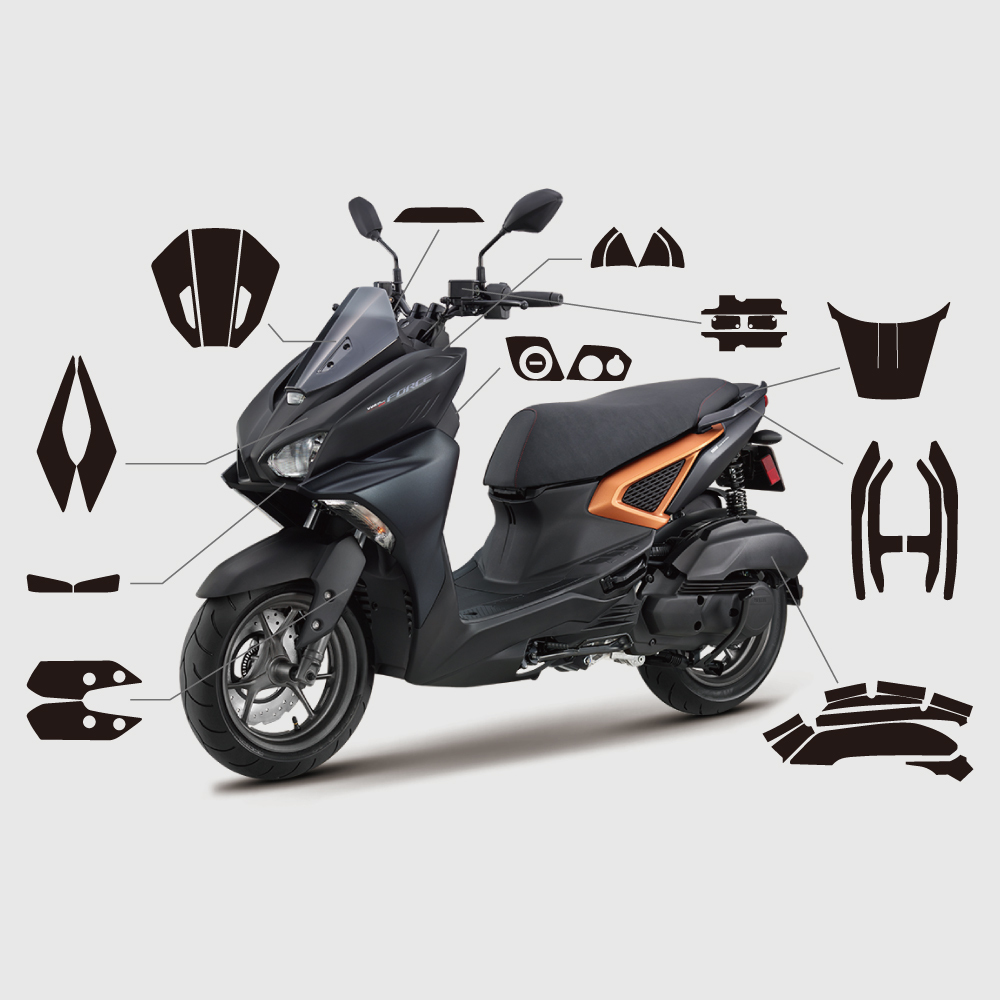 YAMAHA FORCE 2.0｜3M頂級犀牛皮保護膜