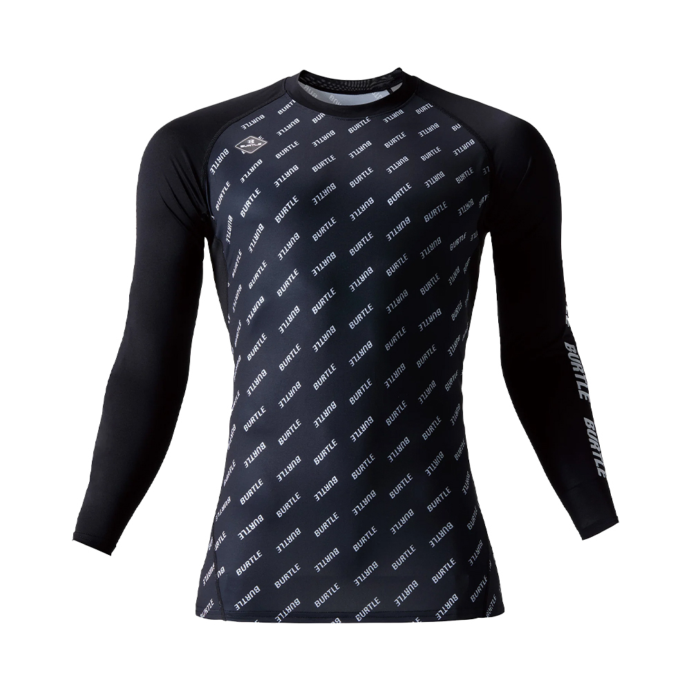 BURTLE 4070-71 涼感上衣 LOGO黑