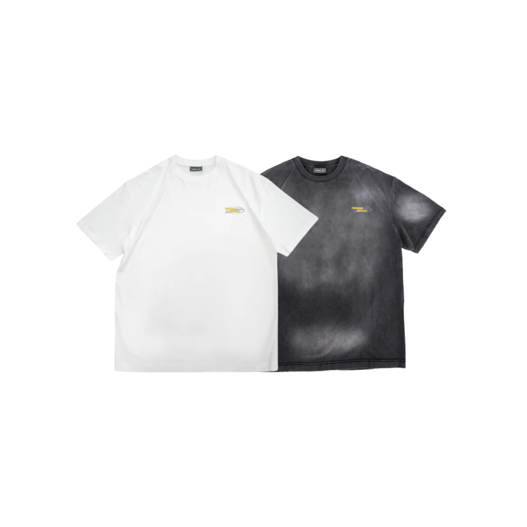 Sense x Fengme HONOR YOUR TRUTH 仿舊水洗Logo短袖 2色