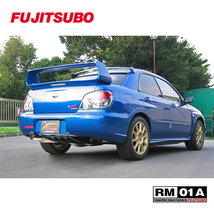 FUJITSUBO RM-01A 排氣管 SUBARU IMPREZA GDB WRX STI