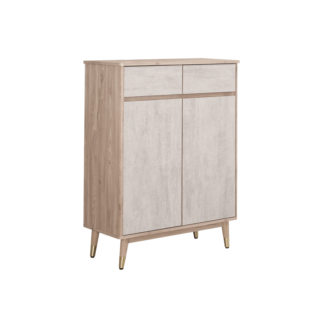 哈佐2.7尺二門二抽鞋櫃