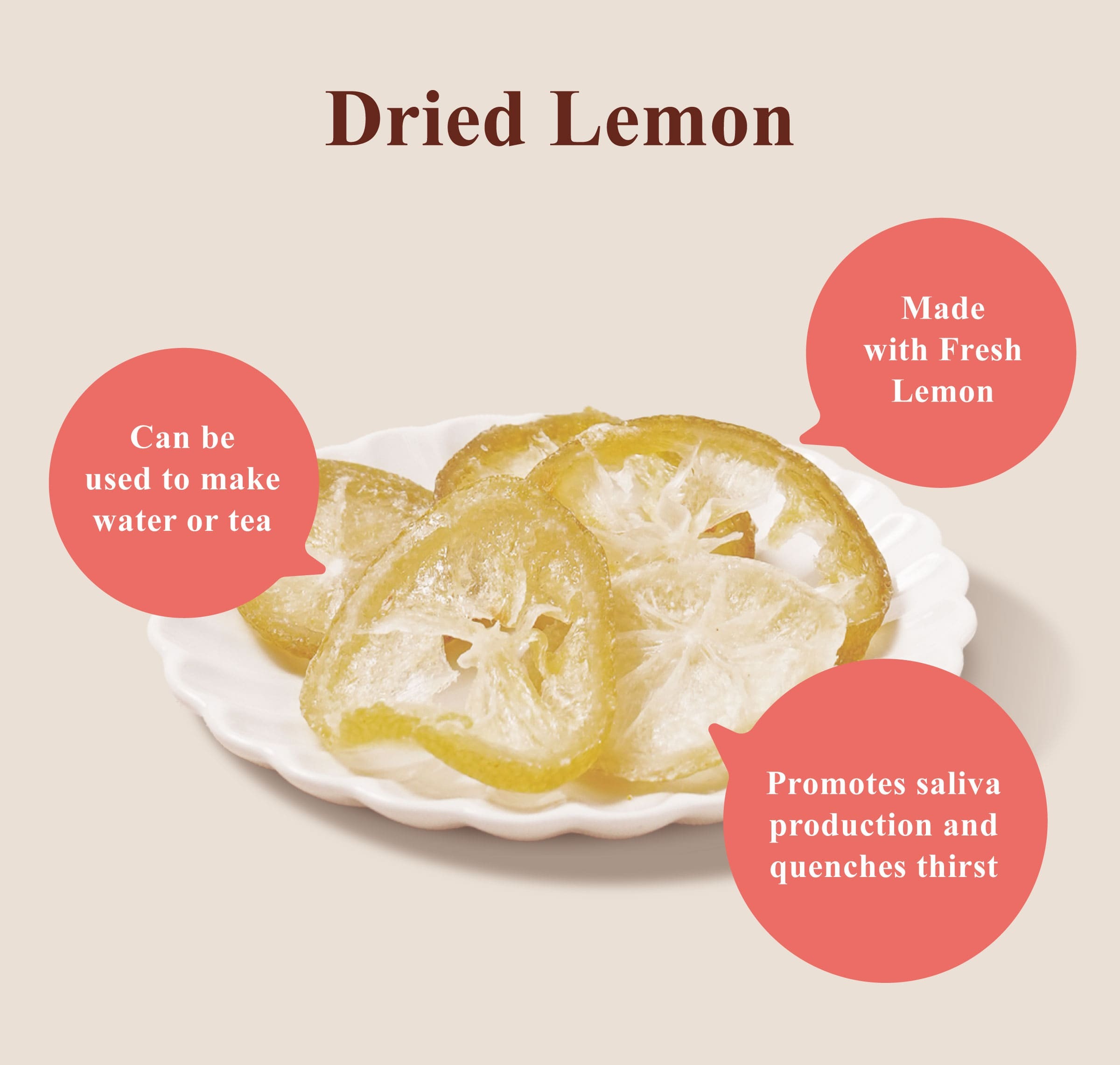Dengyi Dried Lemon Features