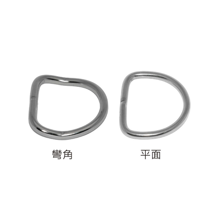SAEKODIVE - 不銹鋼D型環 (兩入一組)