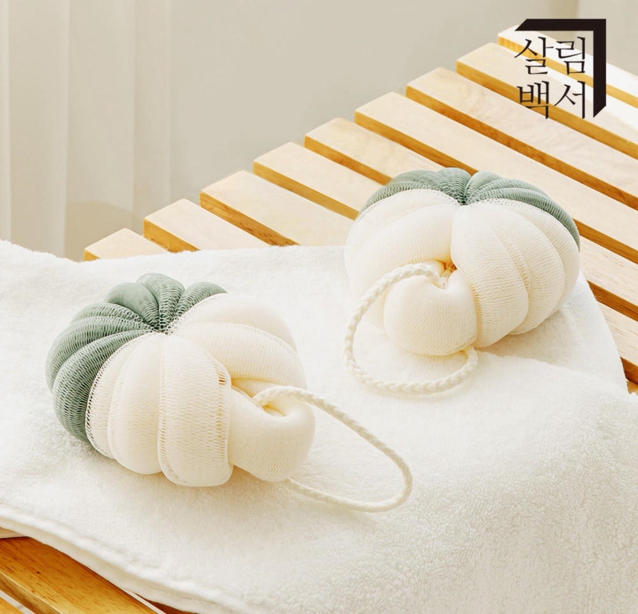 (預購商品 7/30收單) 韓國 生活白書沐浴球組60g*4