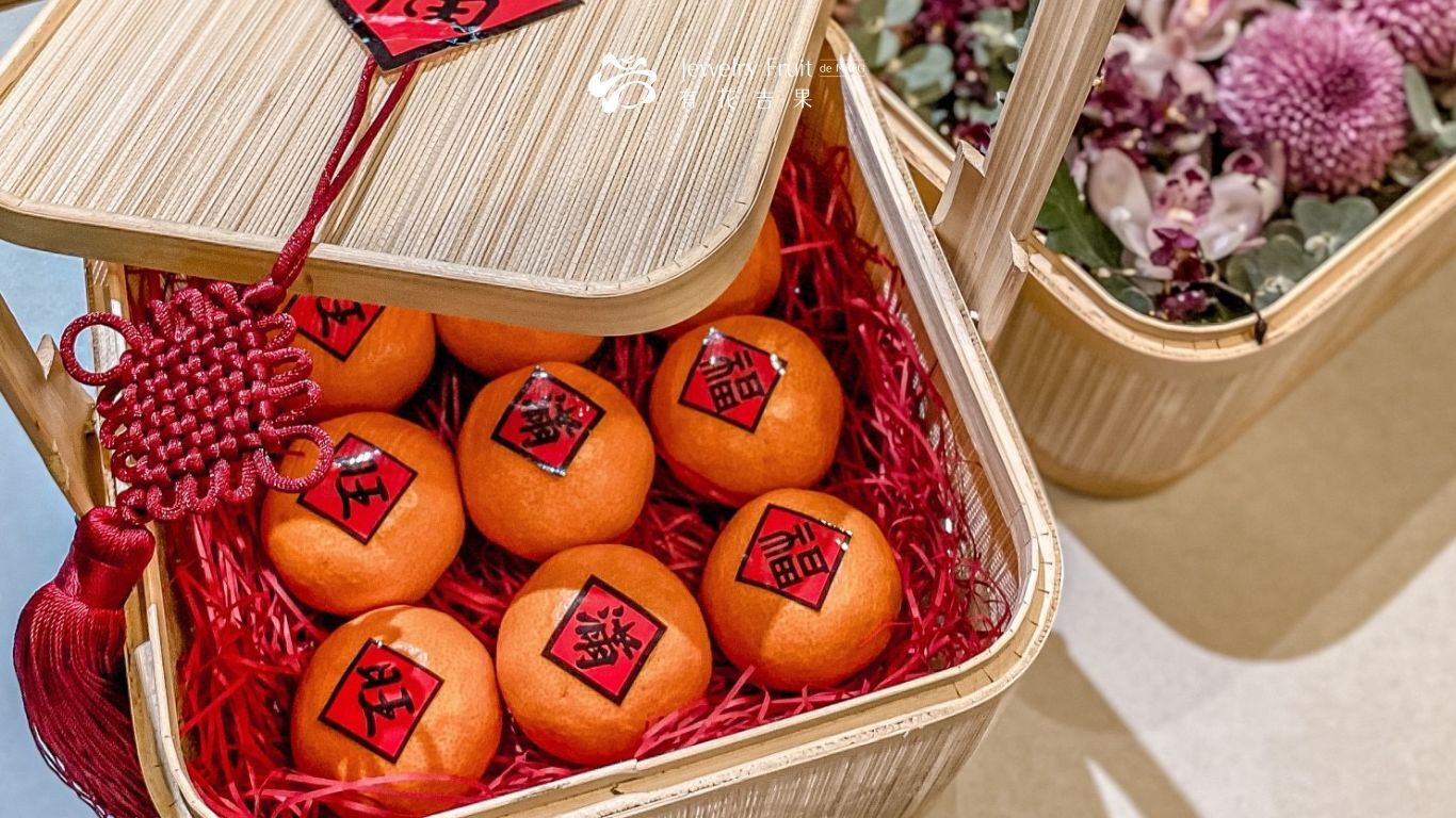 橘子水果禮盒｜吉水果禮盒｜水果禮盒｜水果花禮｜水果花籃｜企業送禮01