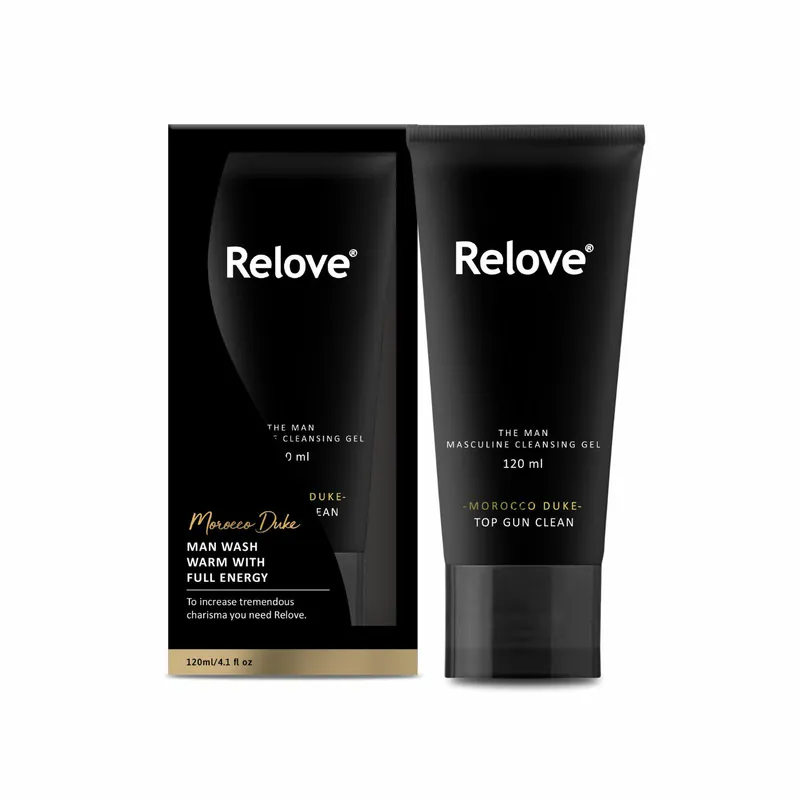 Relove 男性專用私密潔淨凝露（溫感 - 摩洛哥公爵）- 120ml