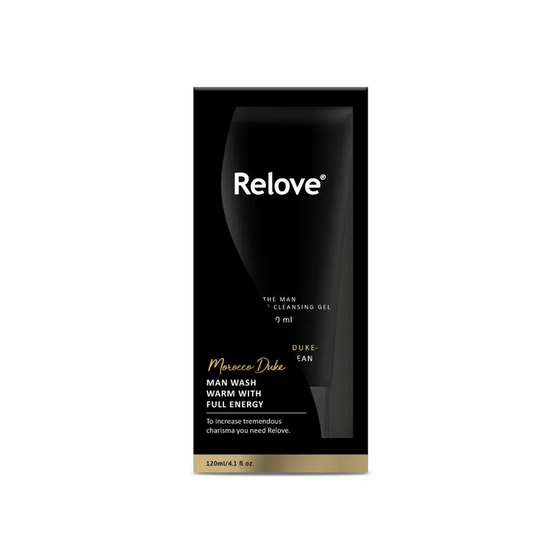 Relove 男性專用私密潔淨凝露（溫感 - 摩洛哥公爵）- 120ml