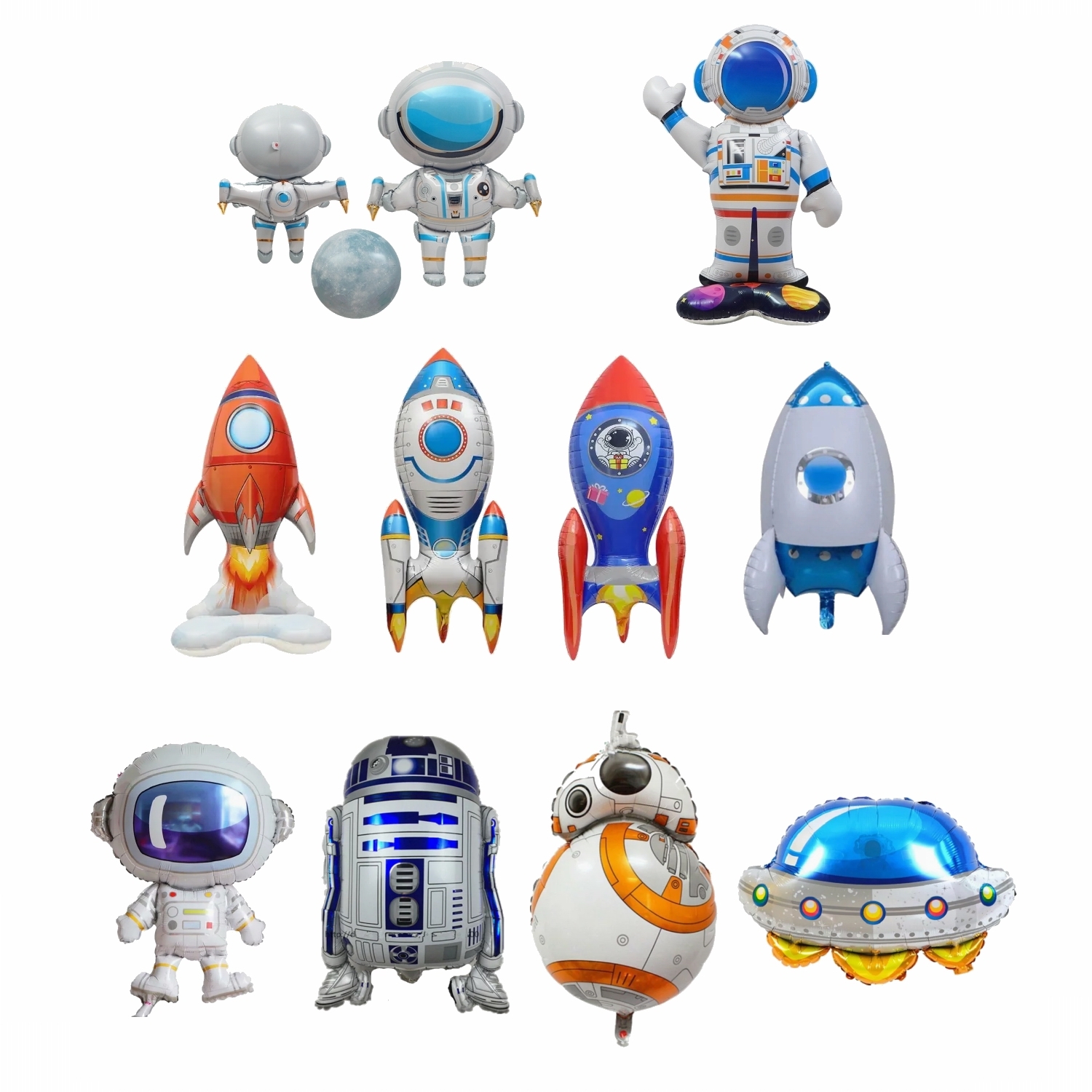 航天員/火箭鋁膜氣球 👉現貨