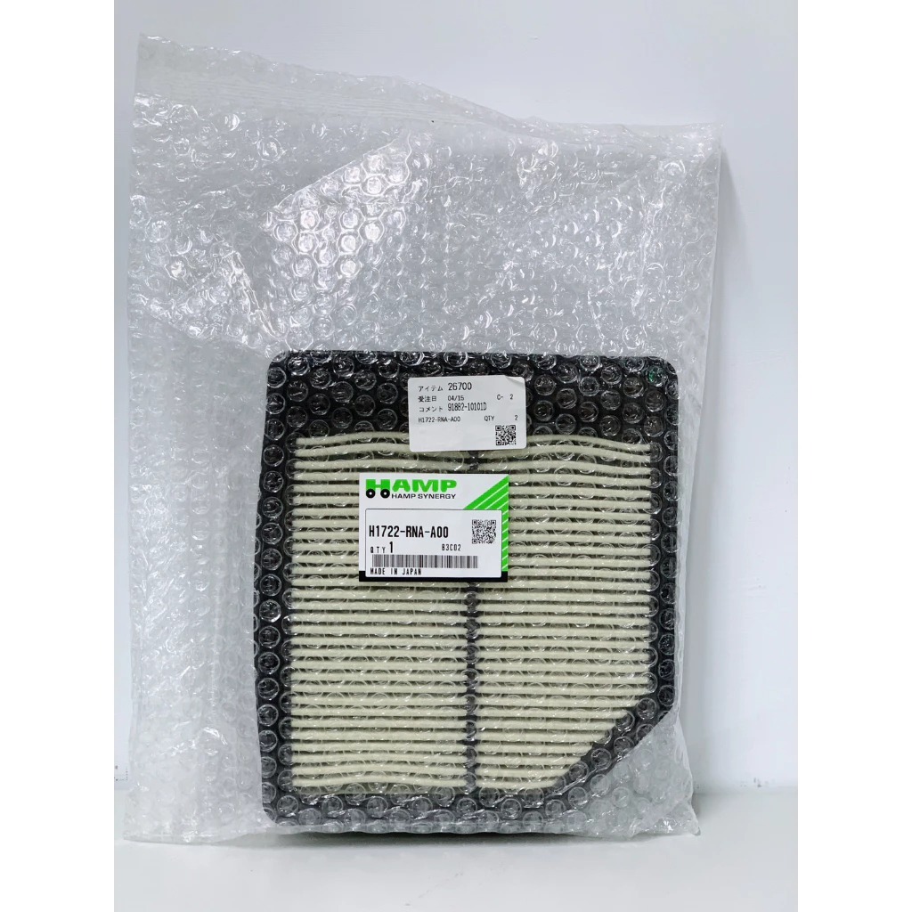 HAMP 原廠交換型空氣濾芯 HONDA CIVIC FD 1.8 喜美八代