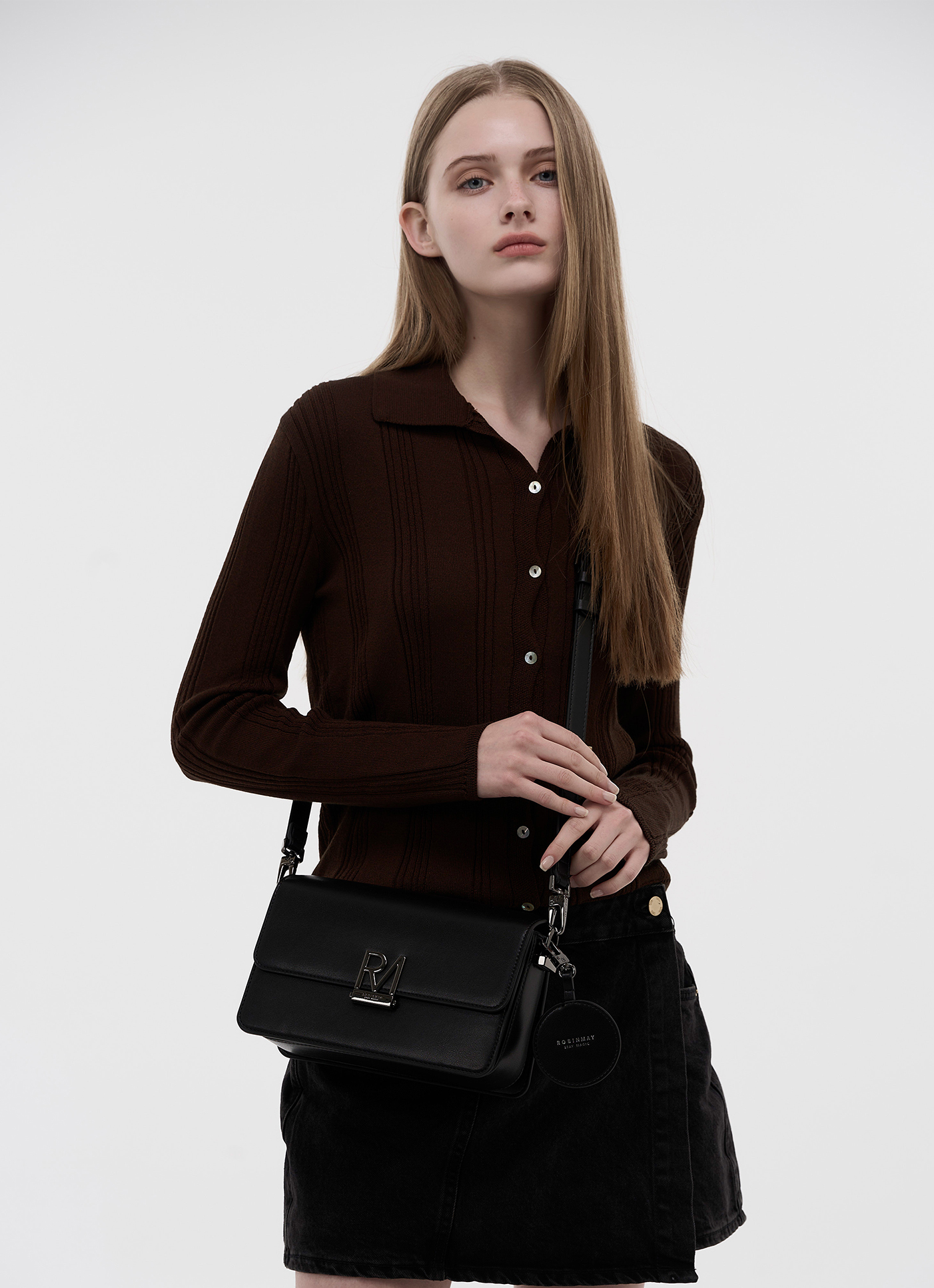 送料込★ROBINMAY★炙熱錬愛斜背包★ELLA チェーンショルダーBAG 曖昧夾心|Ella支線|斜背包|ROBINMAY 官方網站(RM)