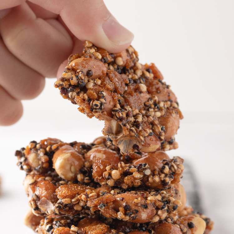 【海濤客】藜麥烏魚子花生酥盒裝