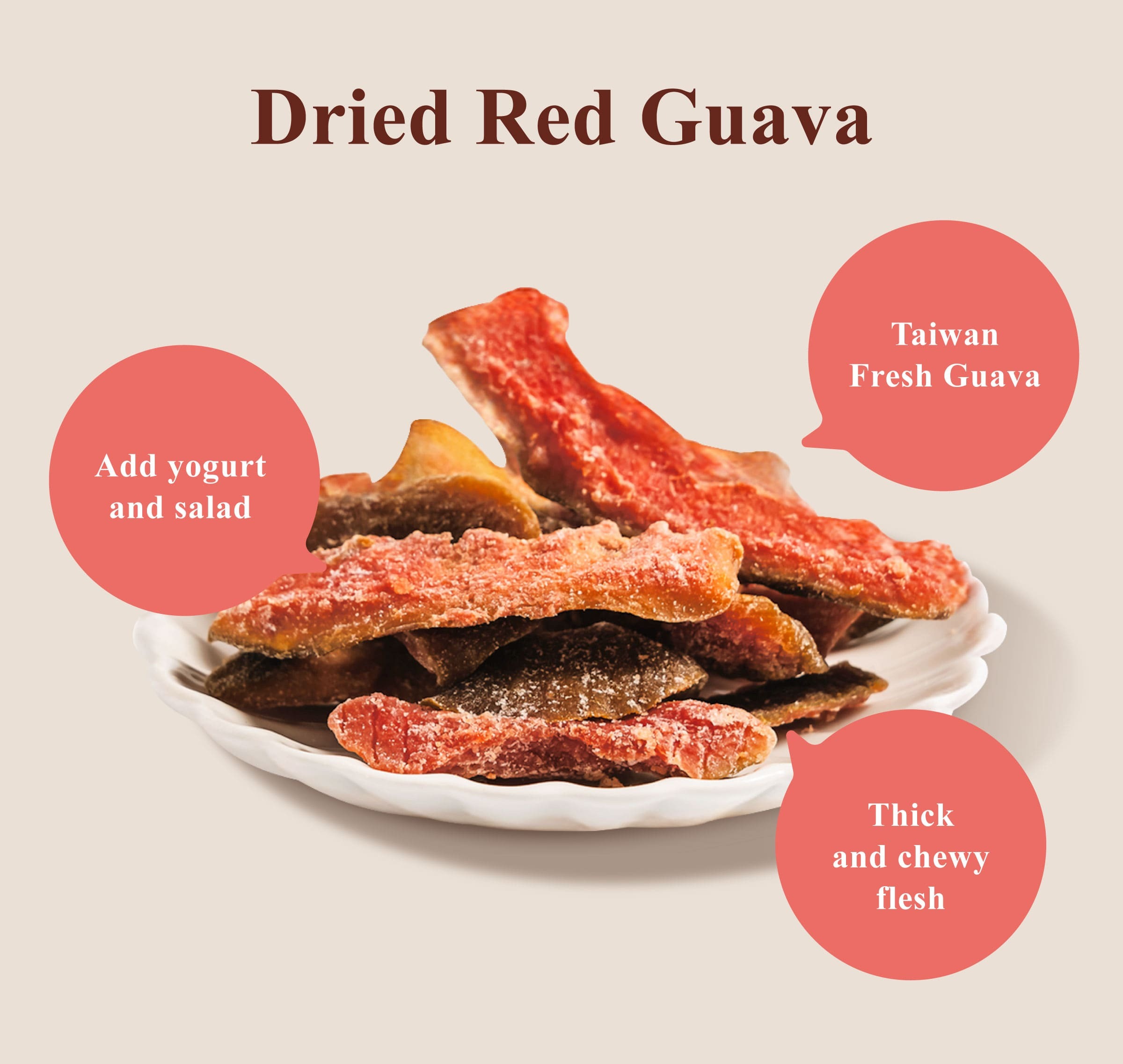 Dengyi Dried Red Guava Features