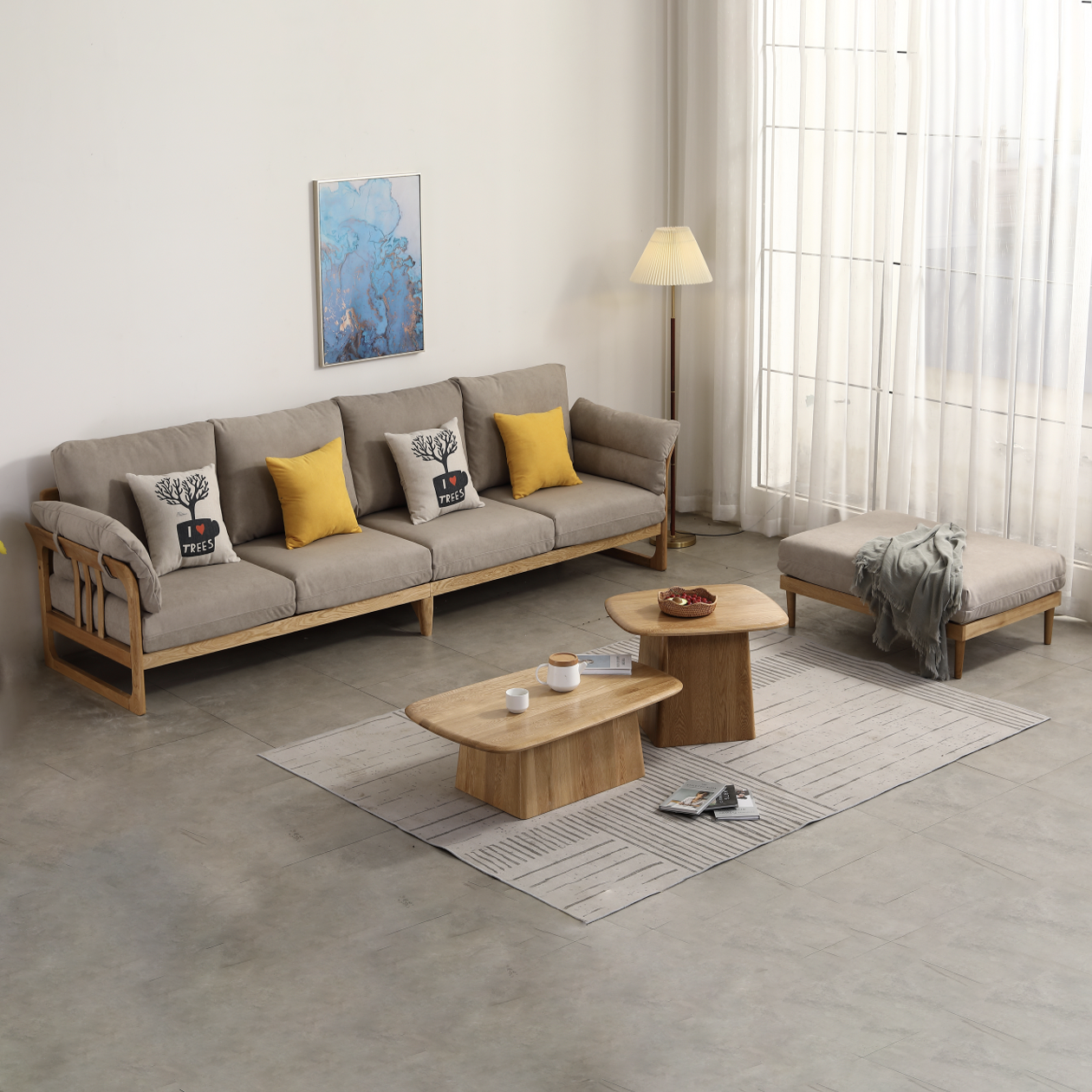 〖特惠款〗希莫實木沙發 FP-0148