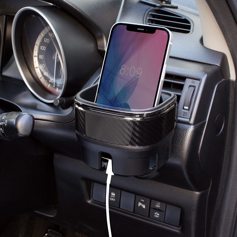 YAC 槌屋  JEWEL 通用型車用置杯架 手機架