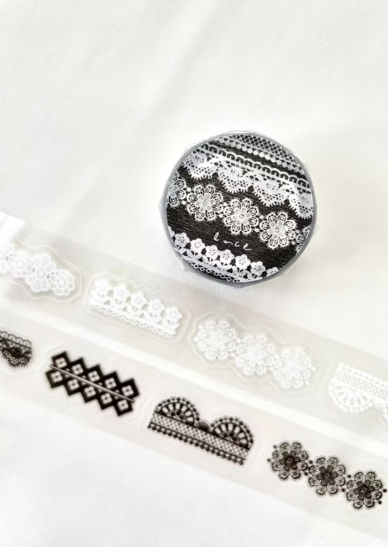 Pion | 蕾絲 PET膠帶 (割型)