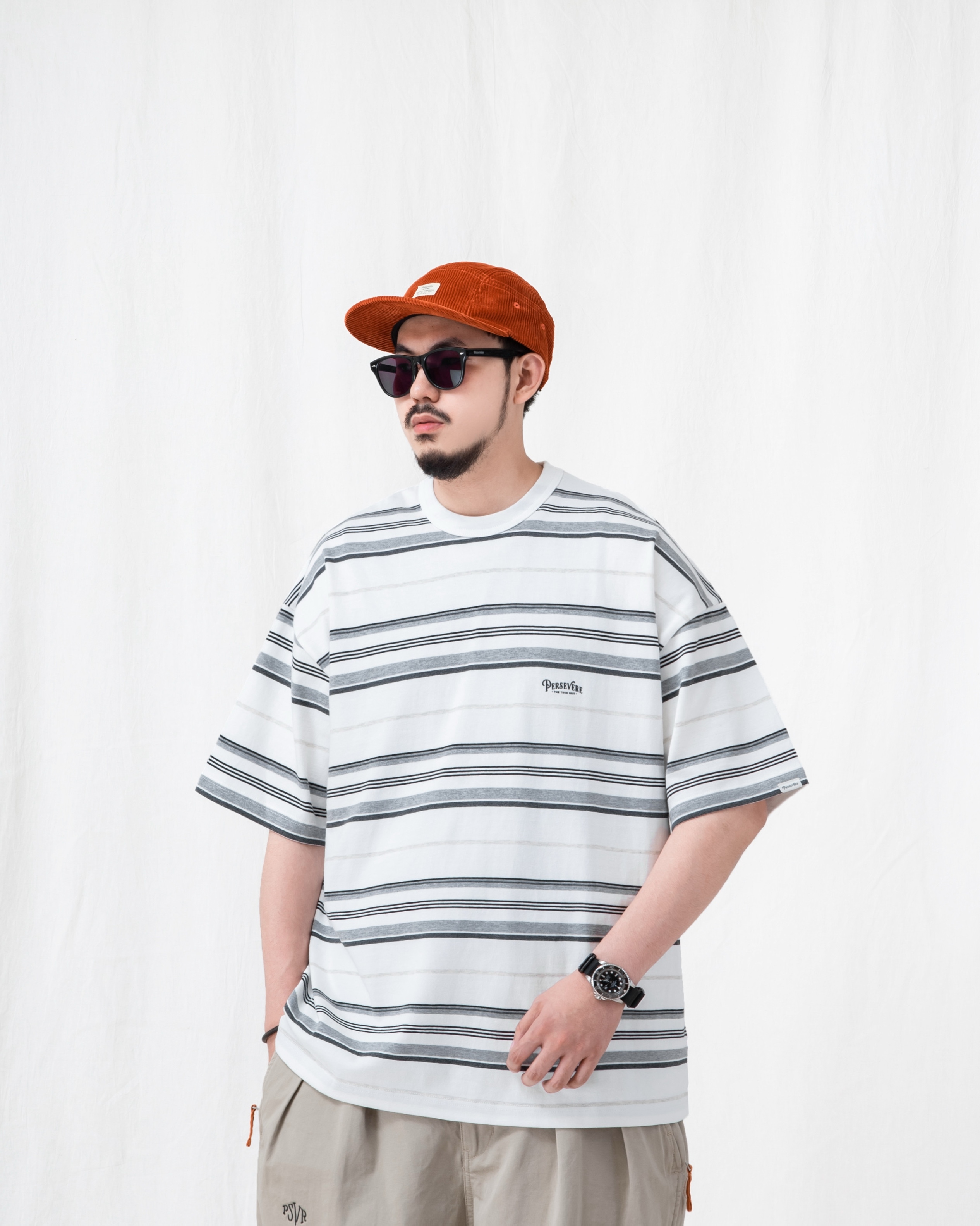Persevere Summer Stripe T-Shirt 條紋 短袖 三色