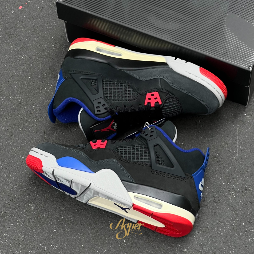 Air Jordan 4 Rare Air 黑紅藍 男鞋 FV5029-003