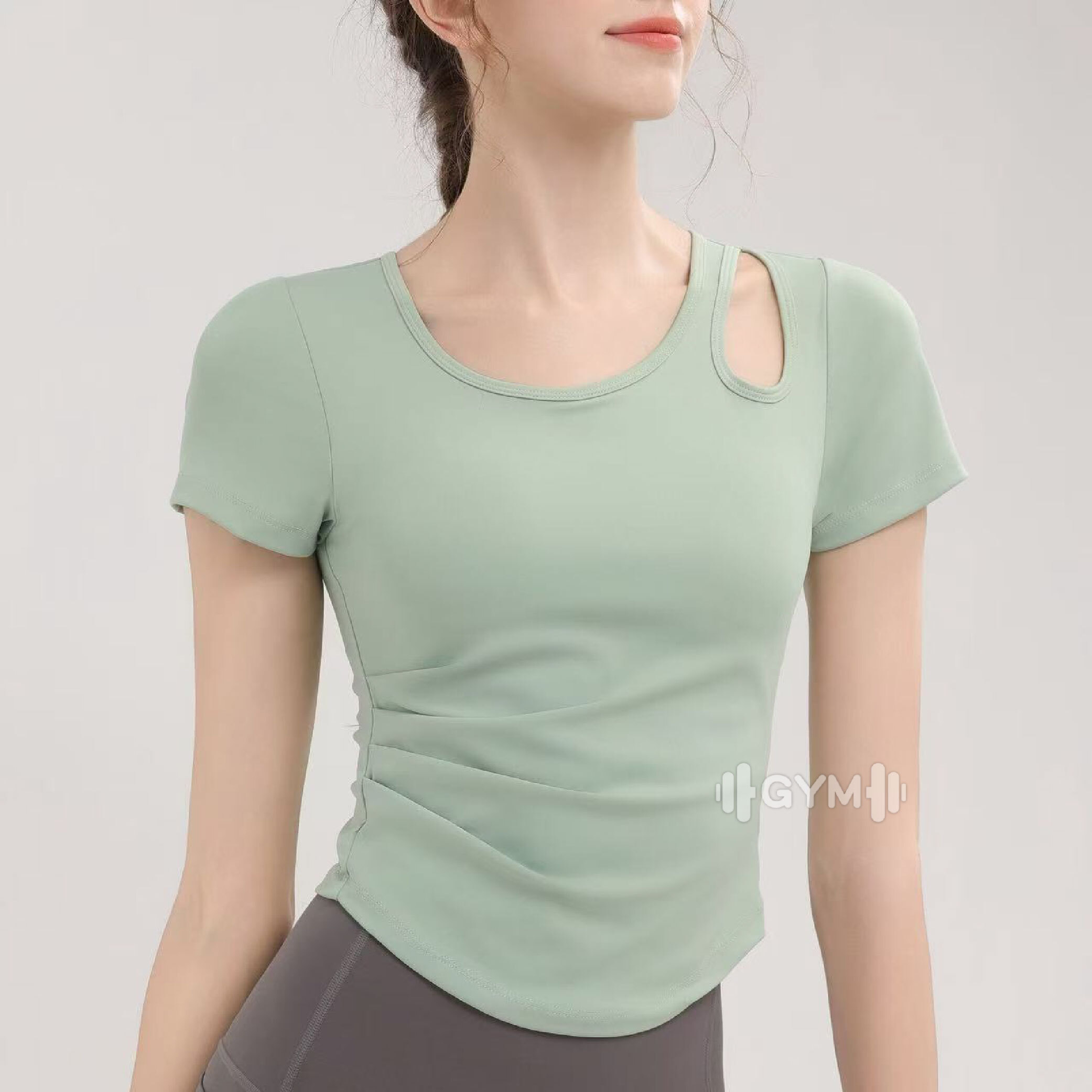 Bodybliss韓國品牌 ｜鏤空修身機能運動上衣