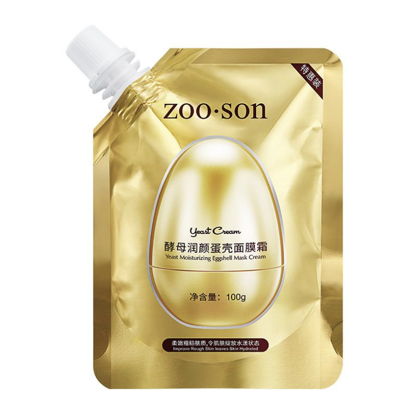 Zoo son Yeast Moisturizing Eggshell Mask Cream 100g