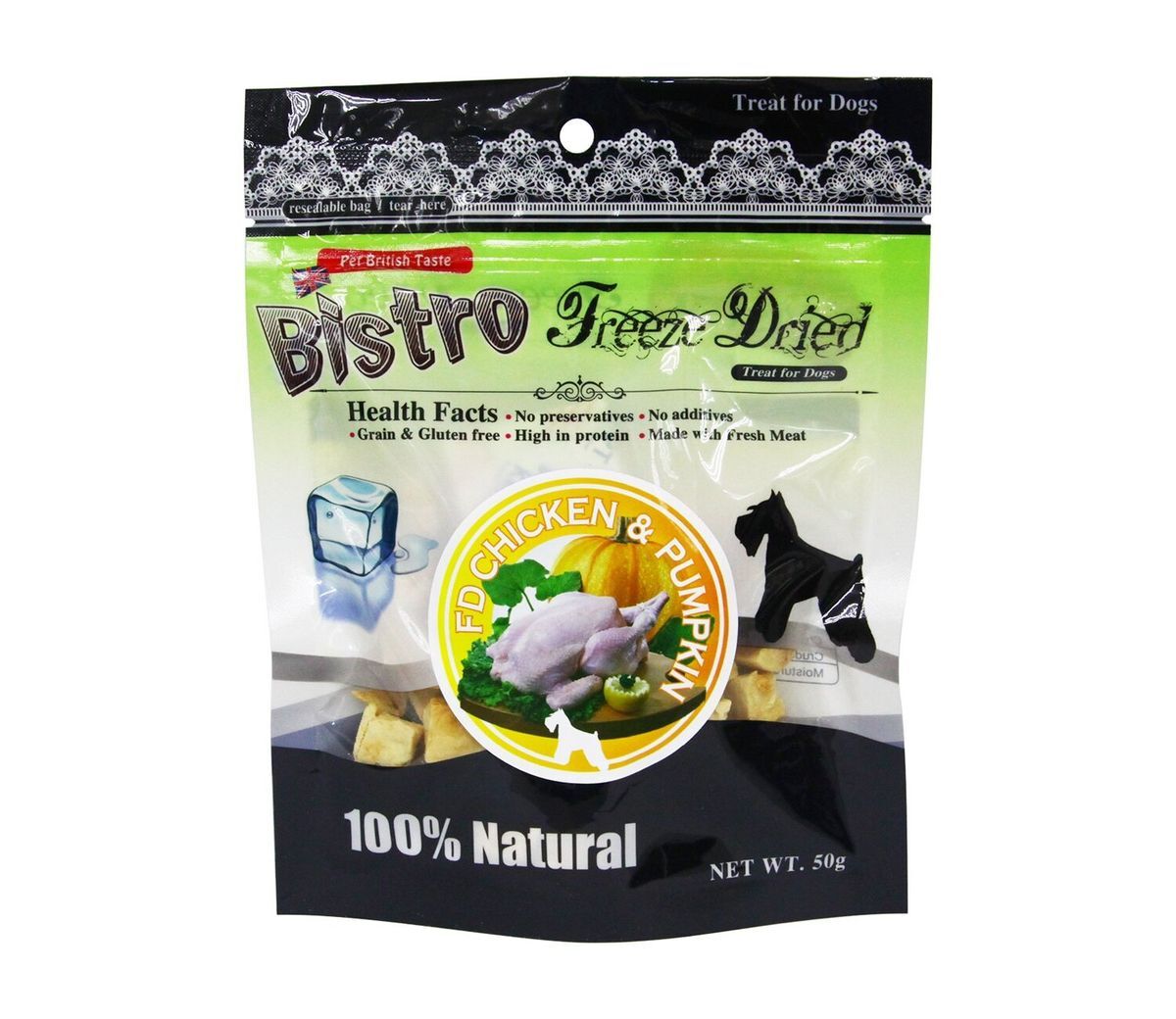Bistro FD脫水雞肉南瓜50g