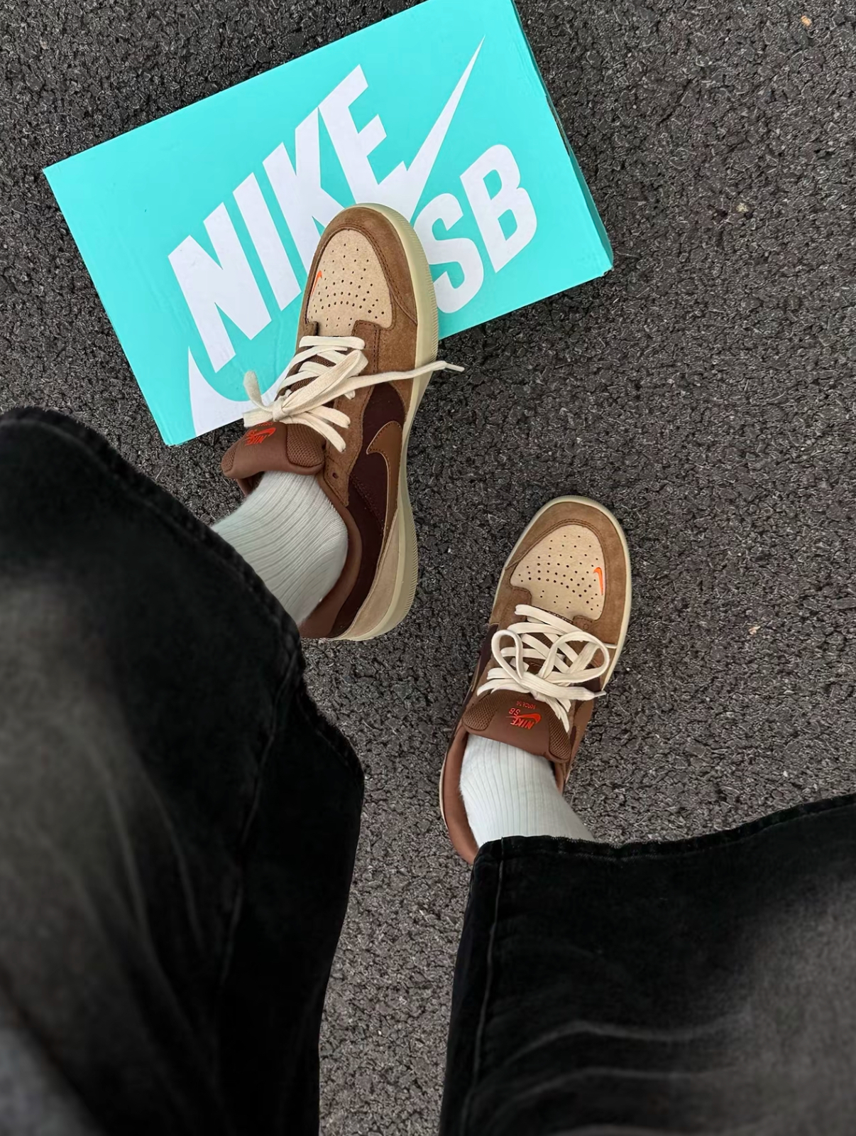 Nike SB Force 58 咖啡拿鐵 棕色 摩卡棕 低筒 板鞋 麂皮 DV5477-201/預購