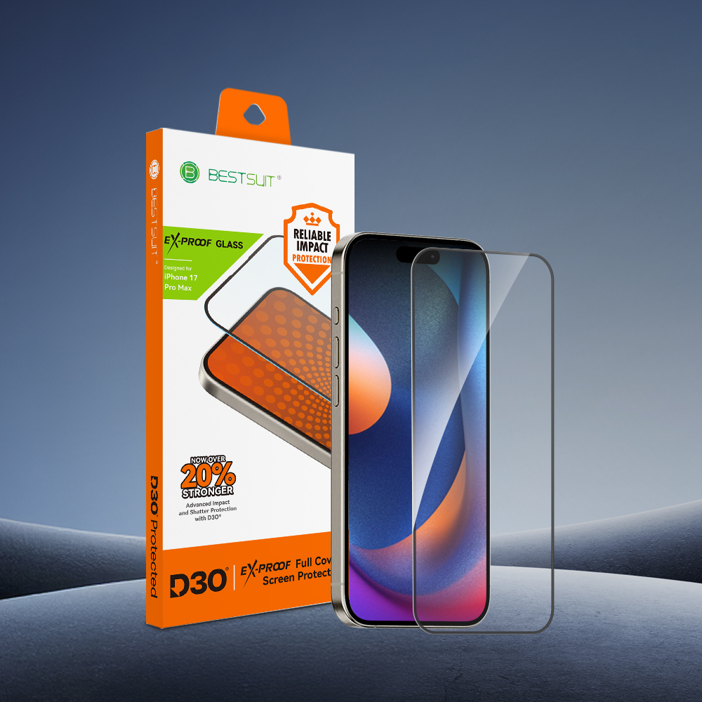 iPhone 系列 - D3O® BESTSUIT防衝擊霧面保護貼