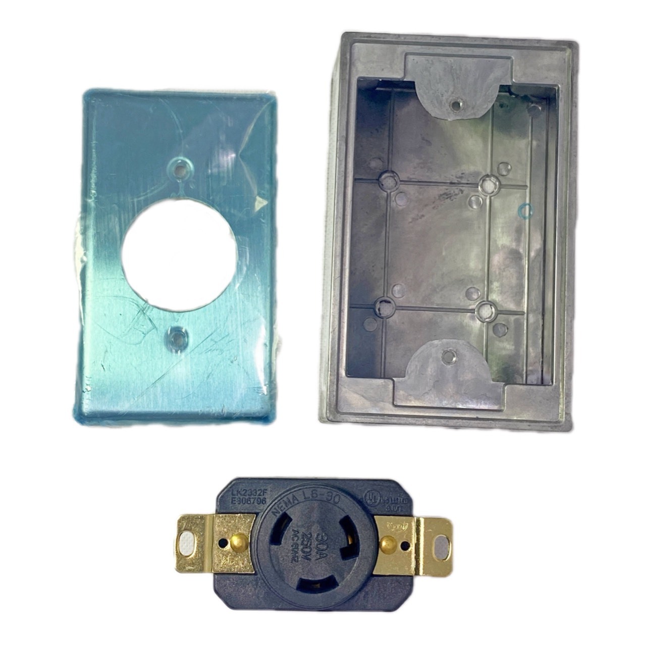 嶸光 LK-2332F NEMA L6-30R 220V 美規防脫落插座